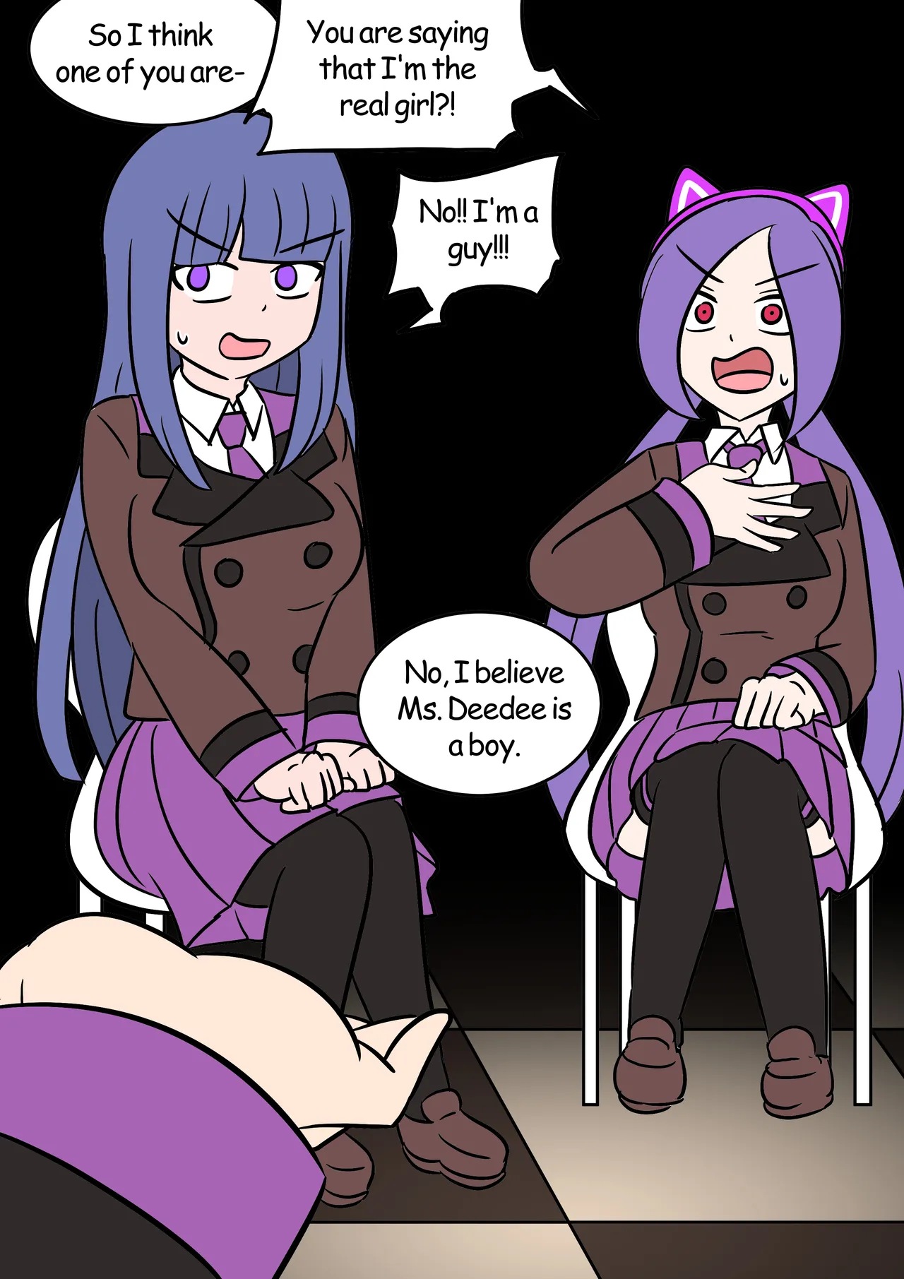 TSG page 24 original parody - transformation body swap hentai manga - read online free