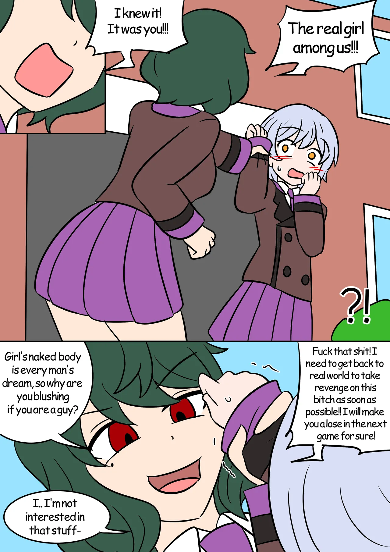 TSG page 40 original parody - transformation body swap hentai manga - read online free