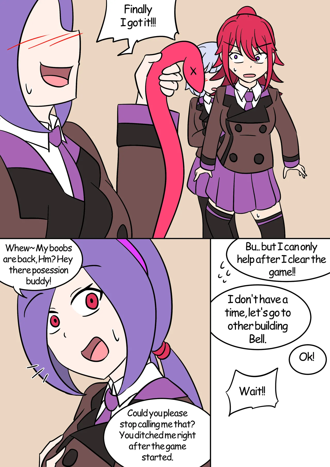 TSG page 60 original parody - transformation body swap hentai manga - read online free