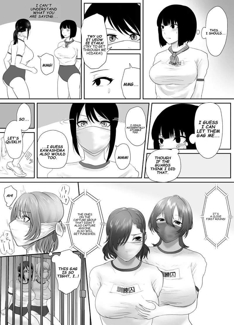 A young lady being arrested. Chapter 1-8 page 120 original parody - gag bondage hentai manga - read online free