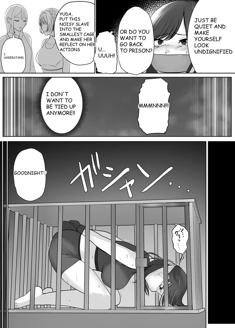 A young lady being arrested. Chapter 1-8 page 140 original parody - mouth mask bondage hentai manga - read online free