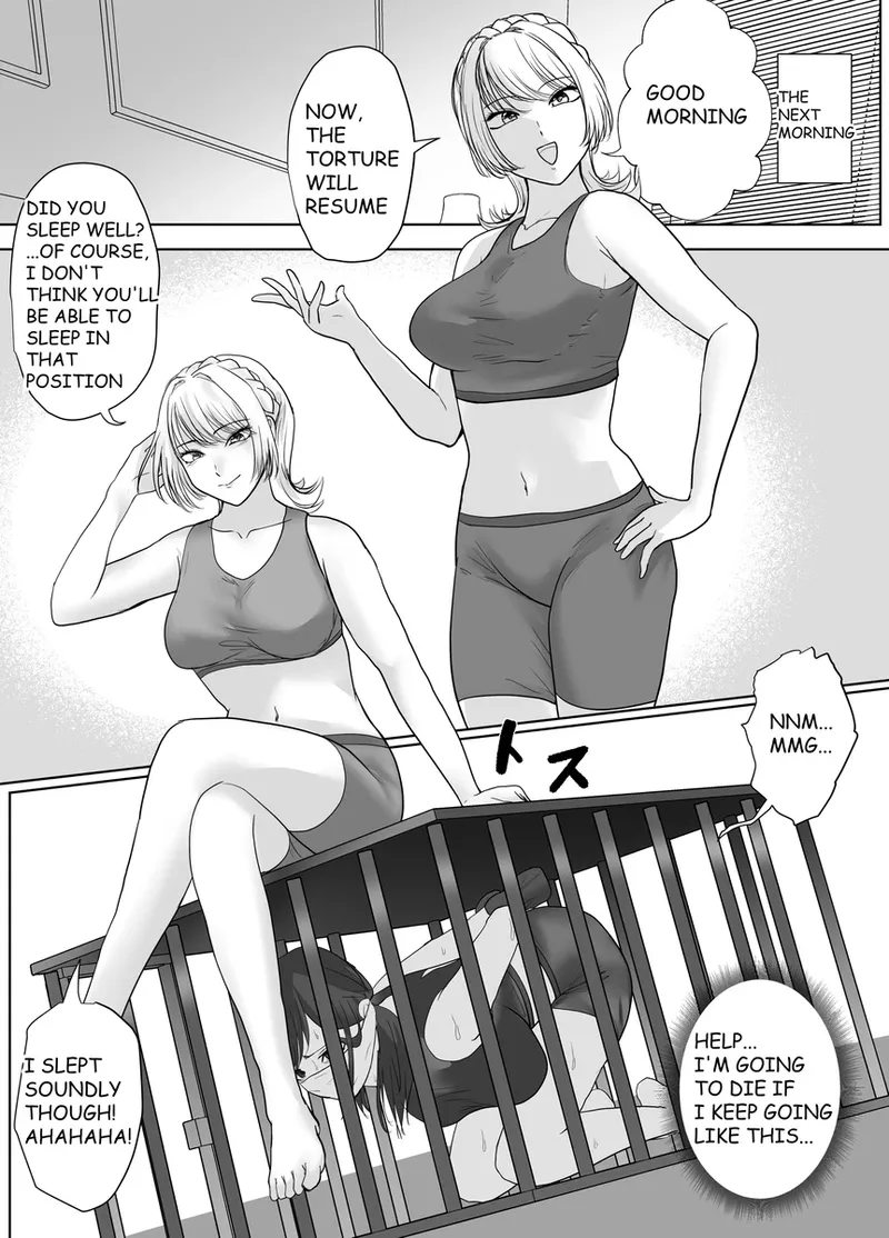 A young lady being arrested. Chapter 1-8 page 141 original parody - gag bondage hentai manga - read online free