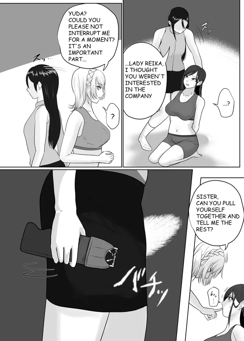 A young lady being arrested. Chapter 1-8 page 144 original parody - mouth mask bondage hentai manga - read online free