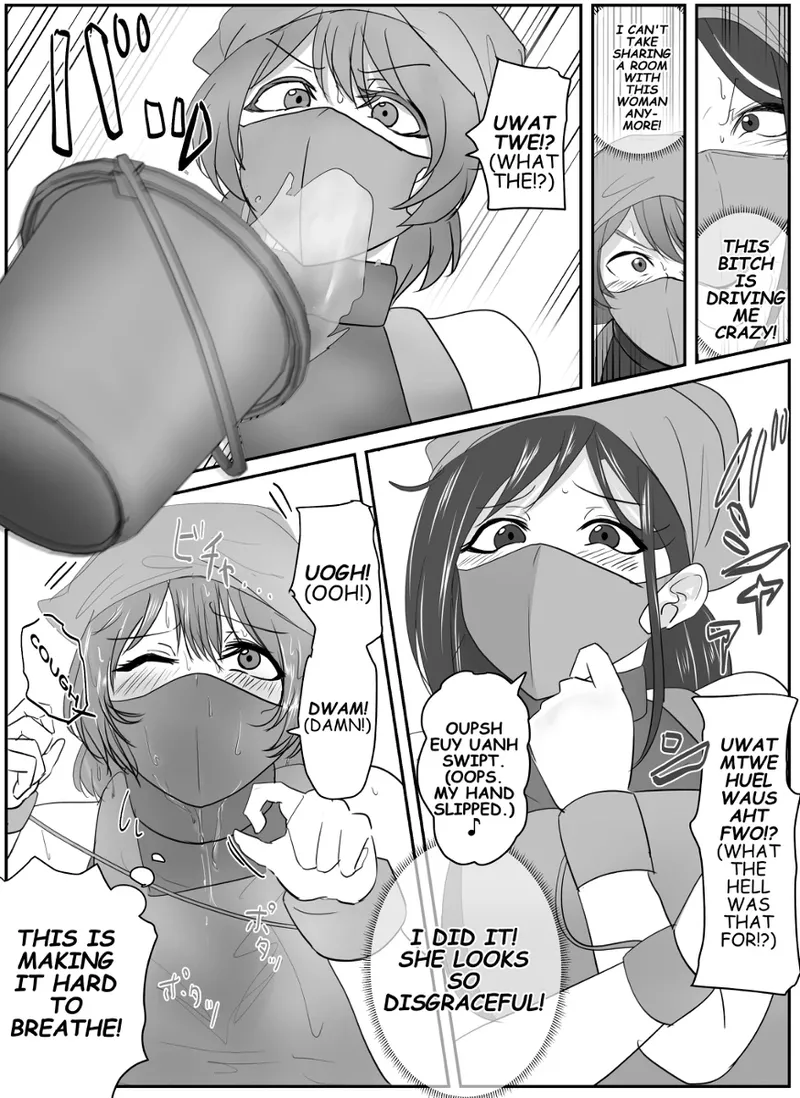 A young lady being arrested. Chapter 1-8 page 50 original parody - gag bondage hentai manga - read online free