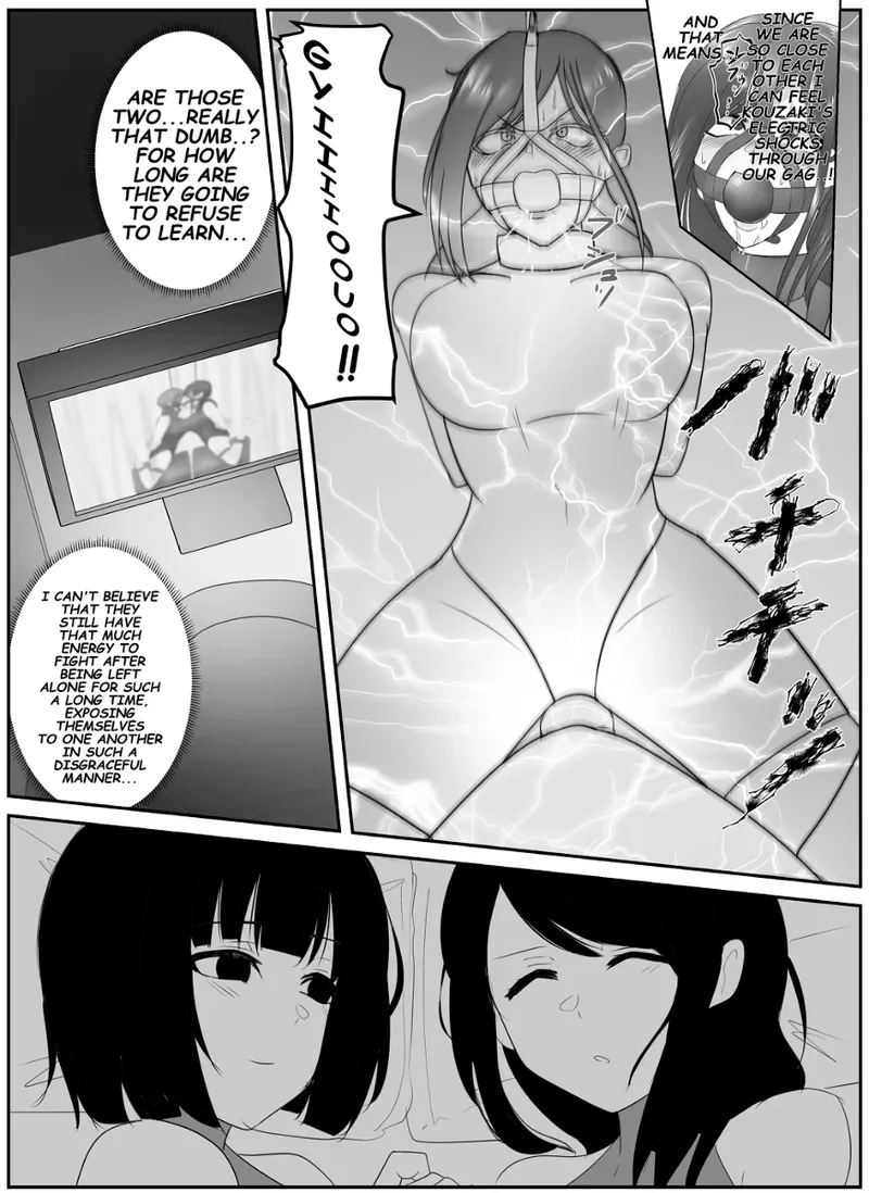 A young lady being arrested. Chapter 1-8 page 63 original parody - gag bondage hentai manga - read online free