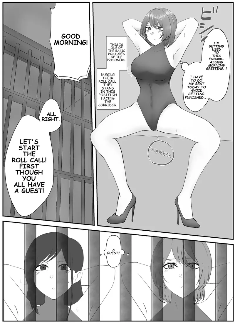 A young lady being arrested. Chapter 1-8 page 68 original parody - gag bondage hentai manga - read online free