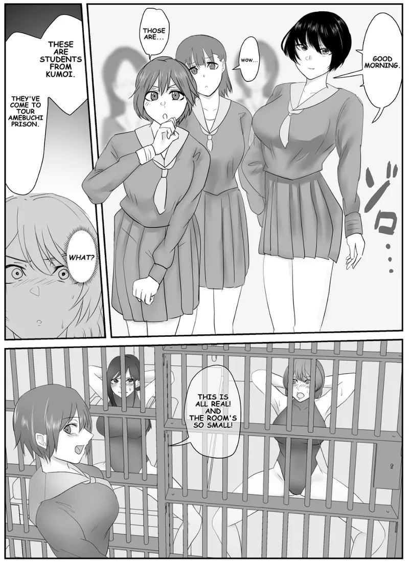 A young lady being arrested. Chapter 1-8 page 69 original parody - mouth mask bondage hentai manga - read online free