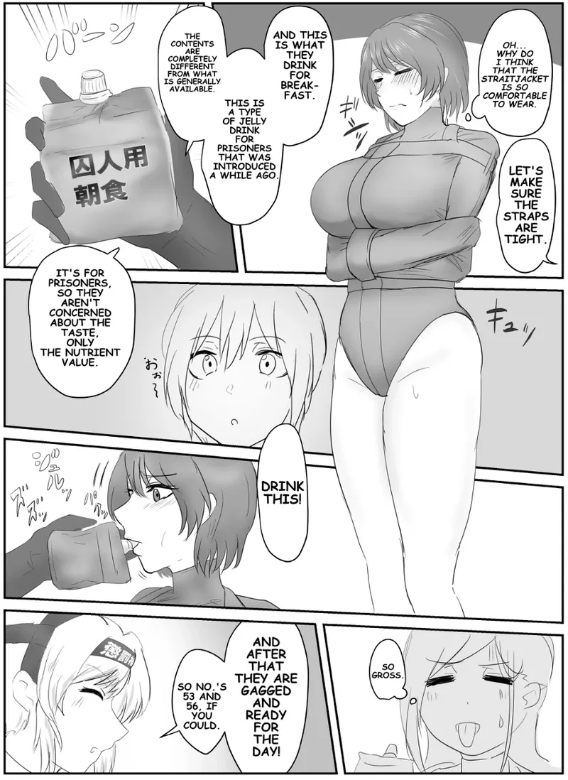 A young lady being arrested. Chapter 1-8 page 74 original parody - gag bondage hentai manga - read online free