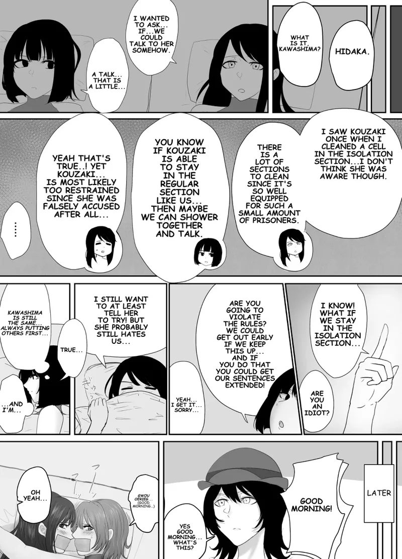 A young lady being arrested. Chapter 1-8 page 84 original parody - mouth mask bondage hentai manga - read online free