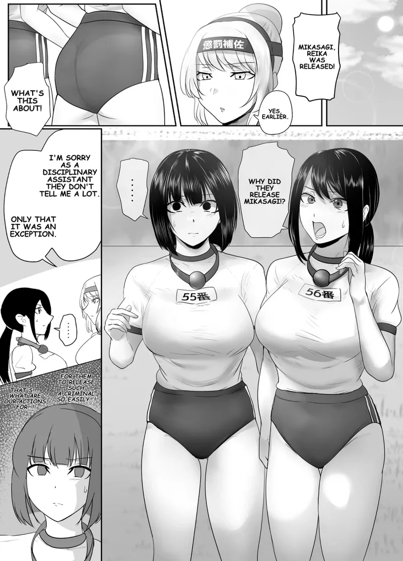 A young lady being arrested. Chapter 1-8 page 94 original parody - gag bondage hentai manga - read online free