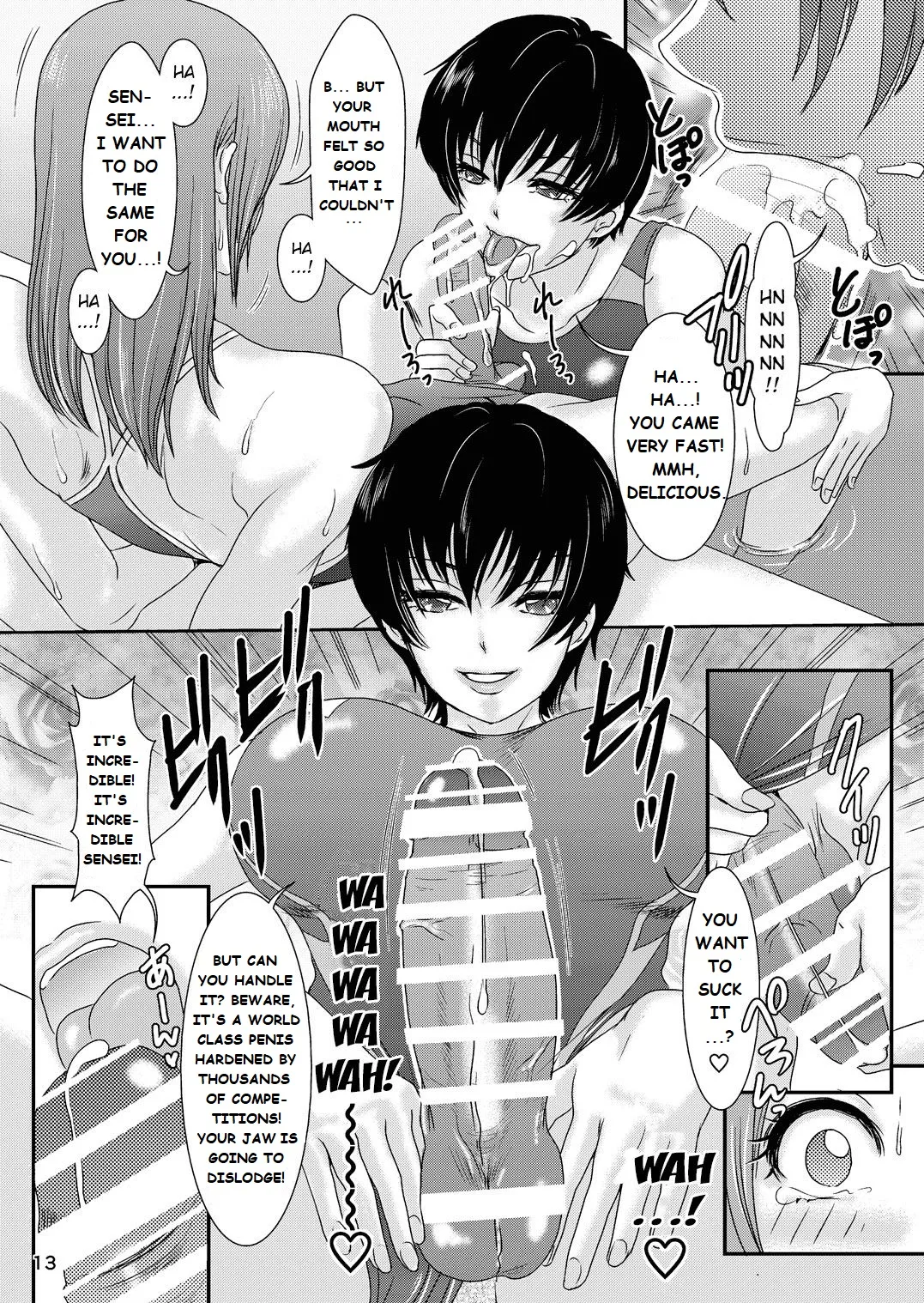Hot For Teacher page 13 original parody - swimsuit teacher hentai manga - read online free