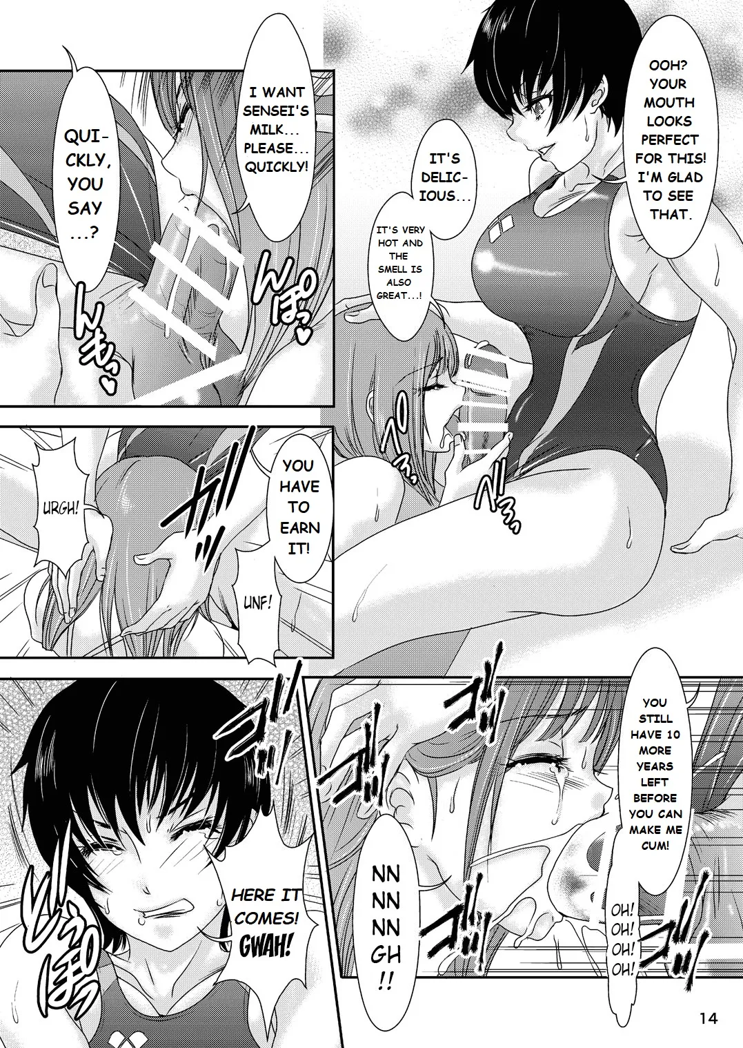 Hot For Teacher page 14 original parody - swimsuit teacher hentai manga - read online free