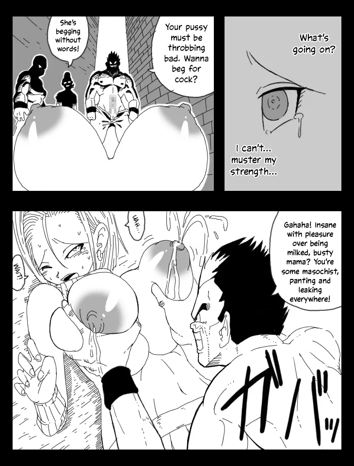 DRAGON ROAD 8 page 22 featuring android 18 dragon ball z parody - big breasts cheating hentai manga - read online free