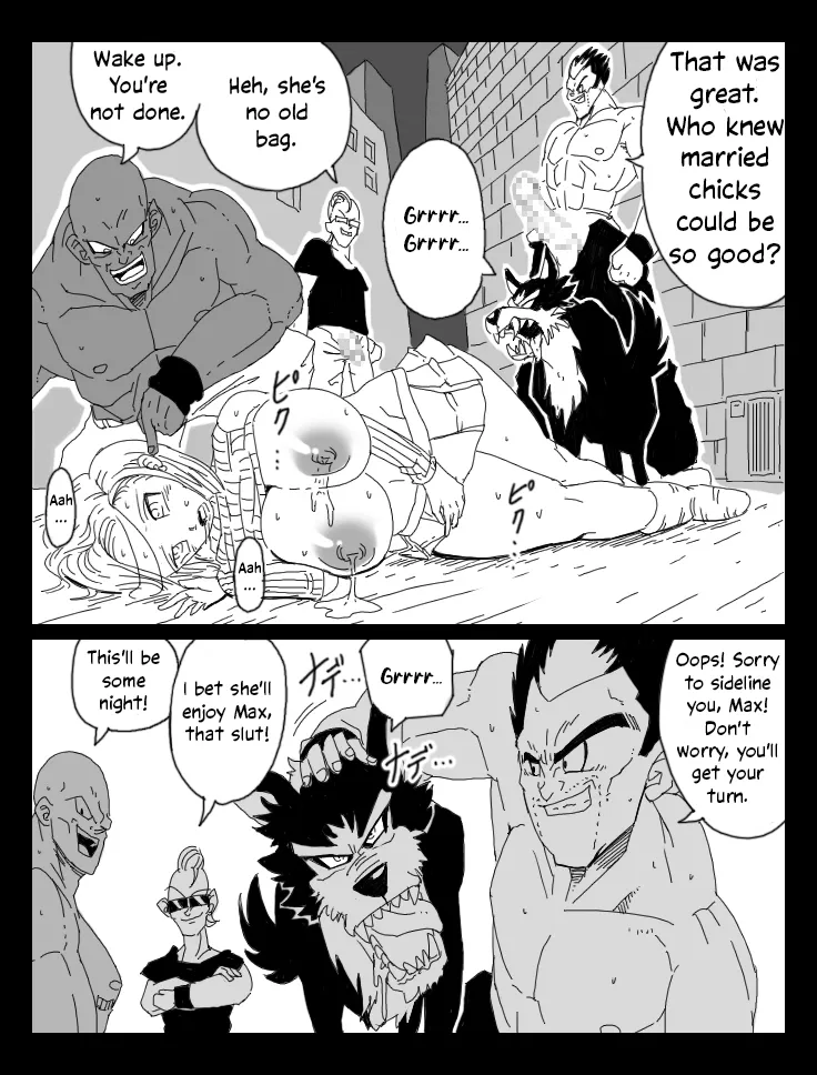 DRAGON ROAD 8 page 27 featuring android 18 dragon ball z parody - big breasts cheating hentai manga - read online free