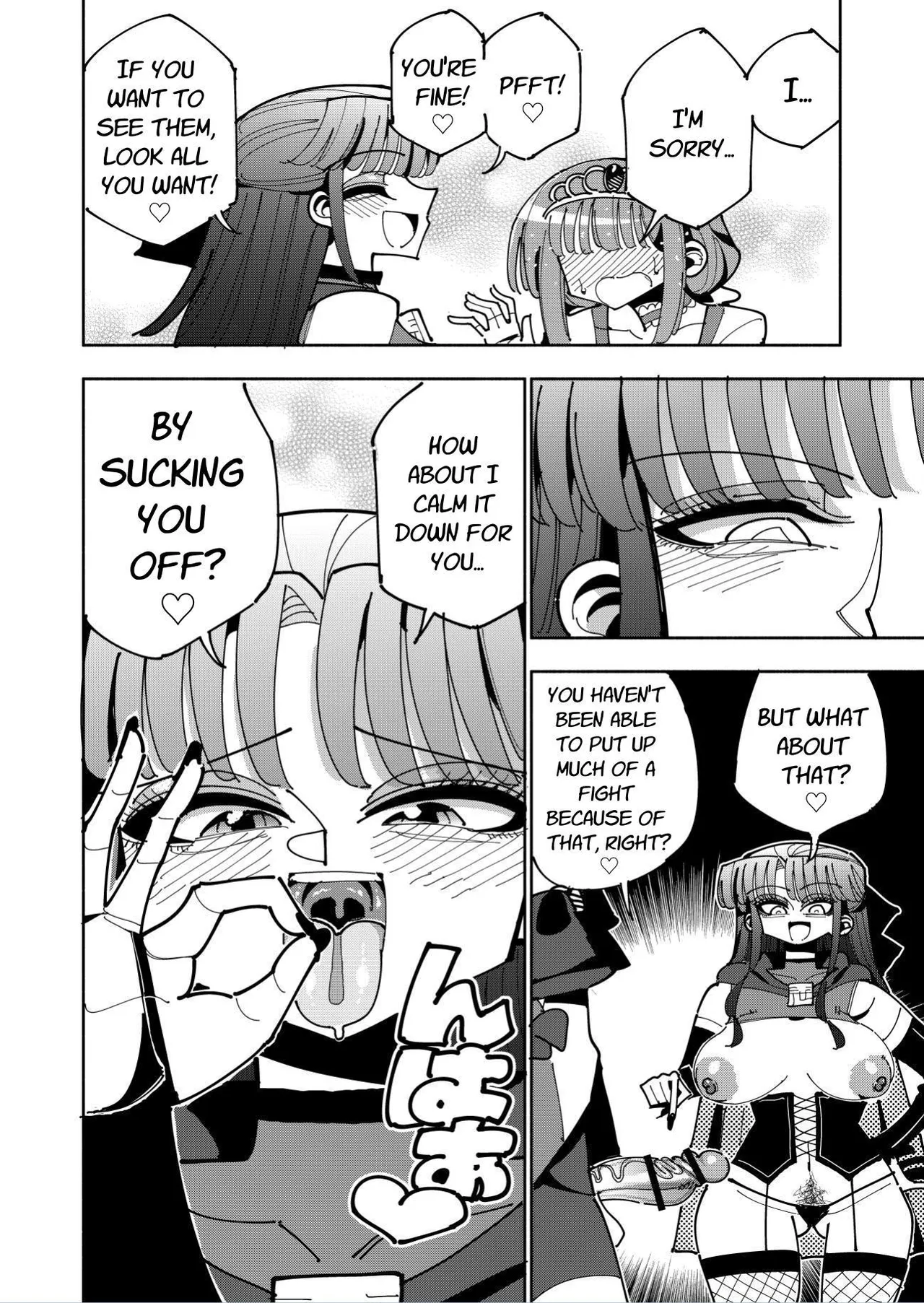 Futanari Mahou Shoujo VS Aku no Onna Kanbu no Yuuwaku | Futanari Magical Girl vs Seduction of an Evil Female Executive page 24 original parody - futanari magical girl hentai manga - read online free
