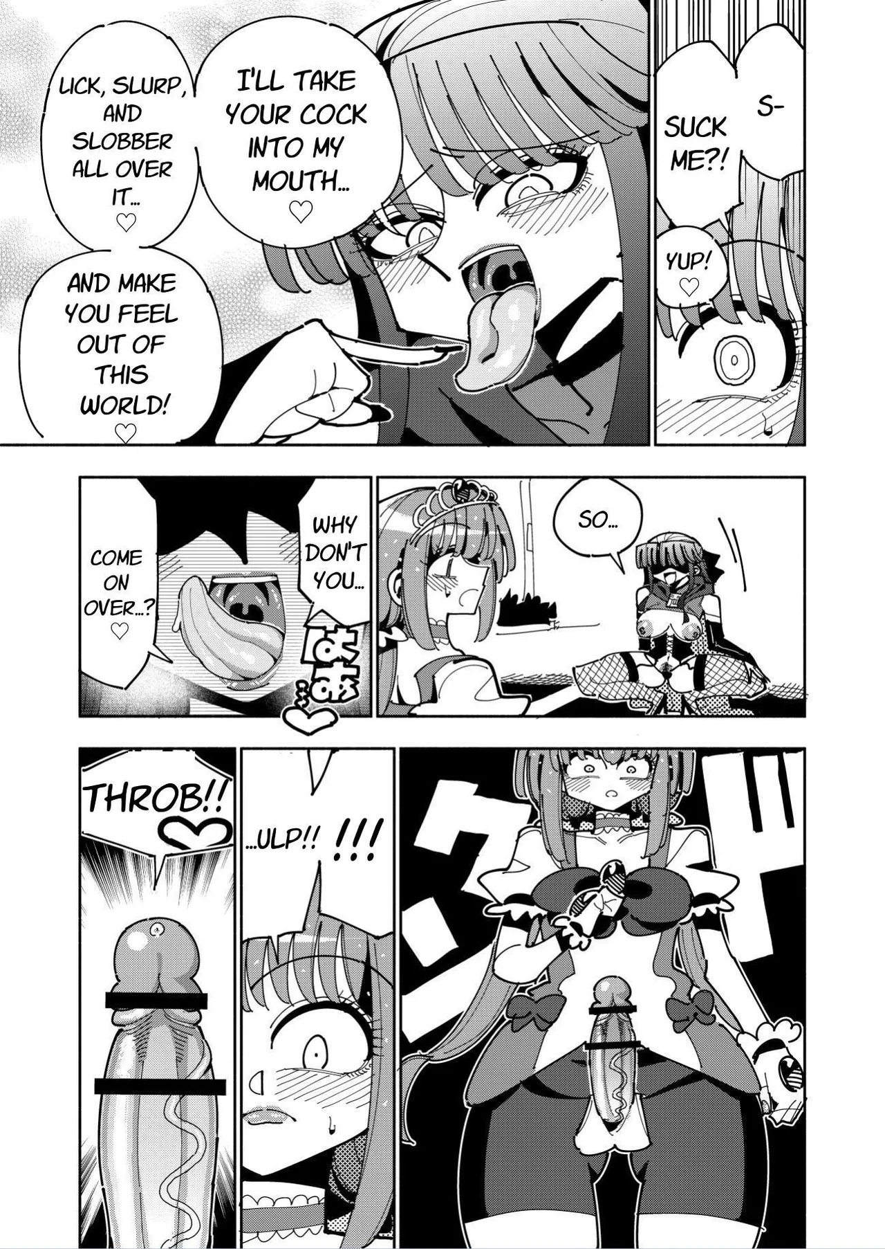 Futanari Mahou Shoujo VS Aku no Onna Kanbu no Yuuwaku | Futanari Magical Girl vs Seduction of an Evil Female Executive page 25 original parody - stockings blowjob hentai manga - read online free
