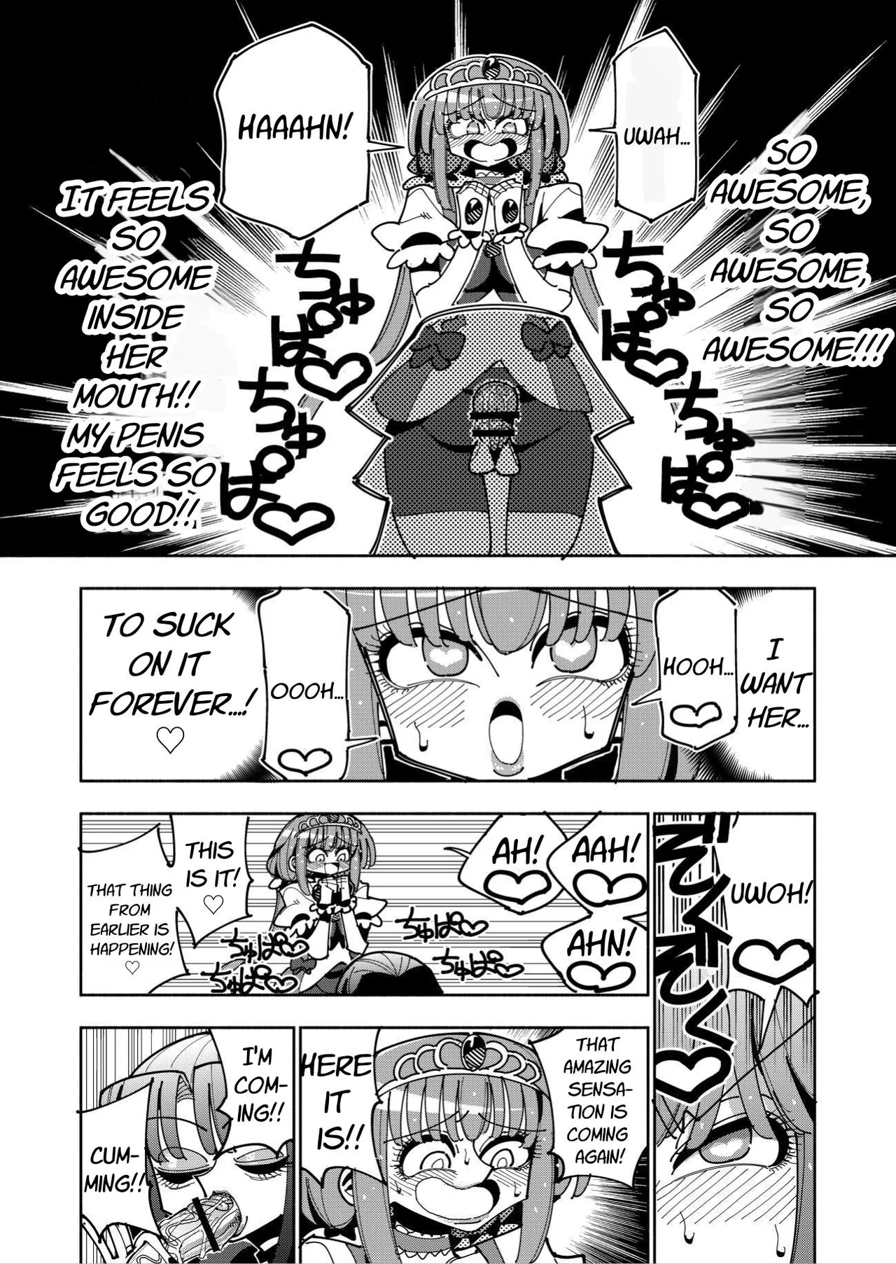 Futanari Mahou Shoujo VS Aku no Onna Kanbu no Yuuwaku | Futanari Magical Girl vs Seduction of an Evil Female Executive page 29 original parody - stockings blowjob hentai manga - read online free