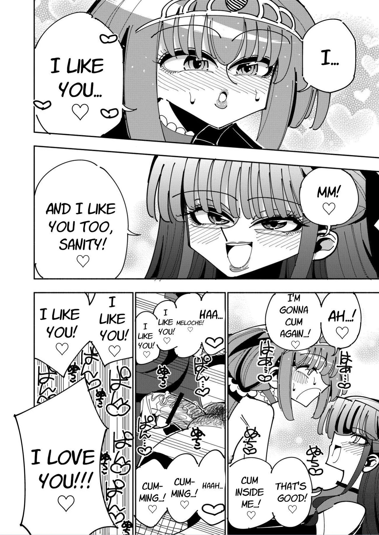 Futanari Mahou Shoujo VS Aku no Onna Kanbu no Yuuwaku | Futanari Magical Girl vs Seduction of an Evil Female Executive page 60 original parody - stockings blowjob hentai manga - read online free