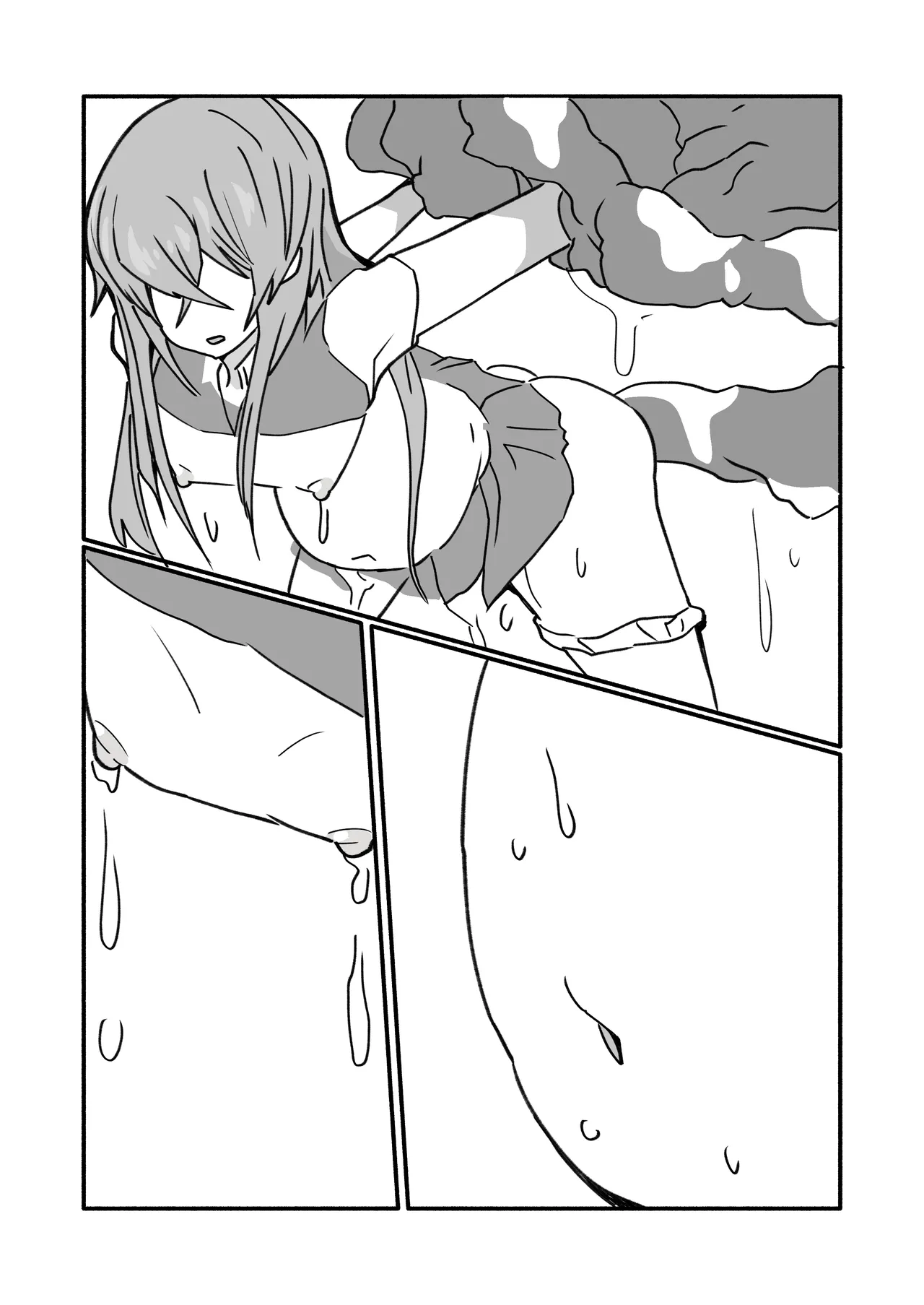 ninshin syokusyu no jikkentai page 23 original parody - schoolgirl uniform tentacles hentai manga - read online free