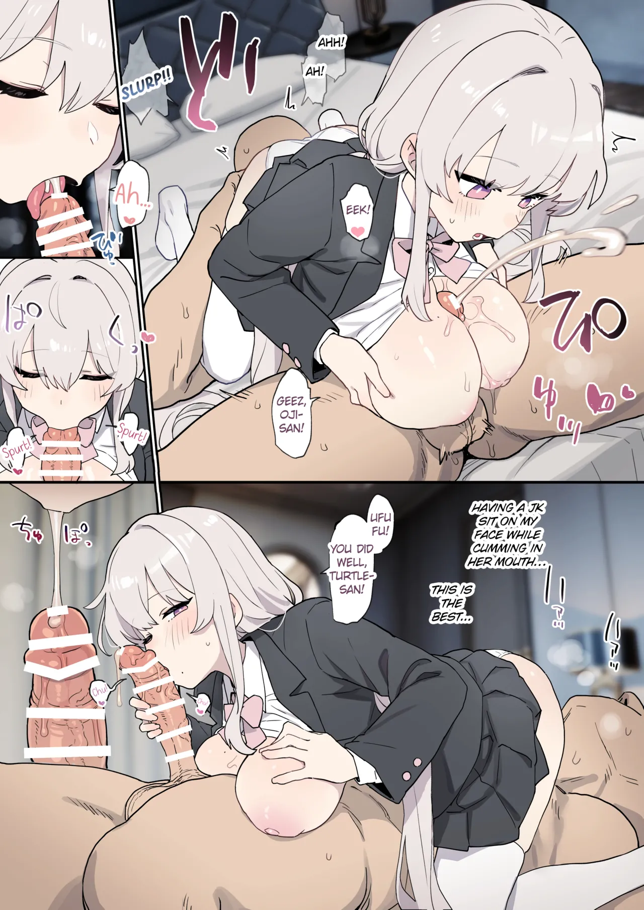 Page 4 of [Deadflow] Nishijima-san Pai Fella Manga | Nishijima-san Blowjob Manga [English] [KillerStand]