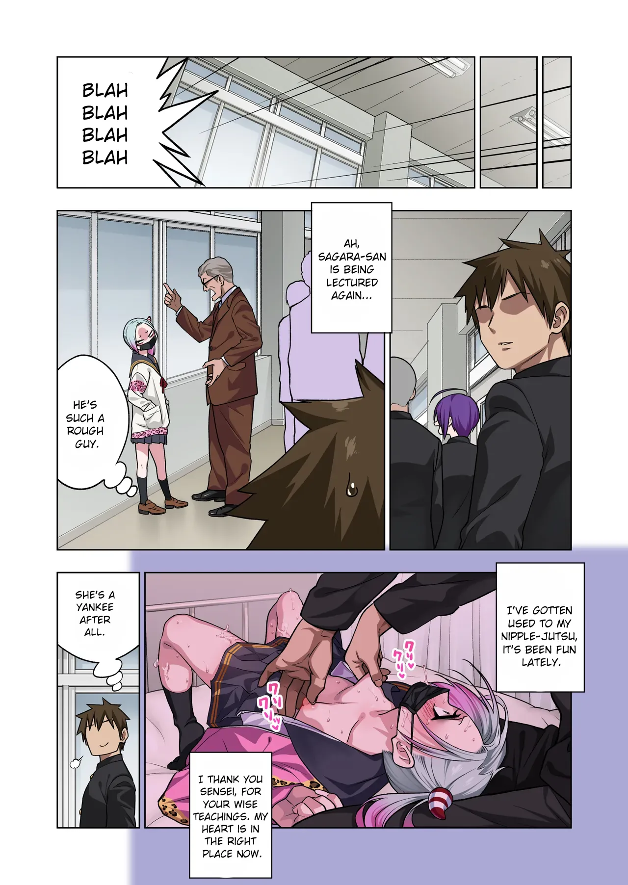 If you play with the tsun tsun Yanke A-chan's weak nipples, she'll do anything you want 3. / Tsuntsun Yankee-chan wa Yowayowa Chikubi o Ijireba Kekkou Nandemo Yarasete Kureru 3 page 15 original parody - sole female sole male hentai manga - read online free