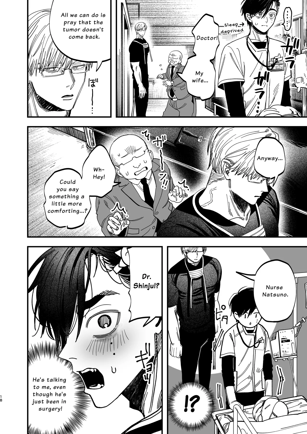 The Beefy Stoic Surgeon is Obsessed with His Younger Golden-Retriever Nurse's Cock! page 19 original parody - sweating kissing hentai manga - read online free