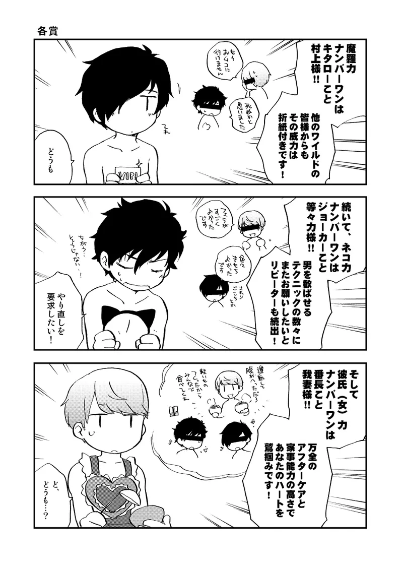 WILD3! page 22 persona 5 parody - nakadashi group hentai manga - read online free