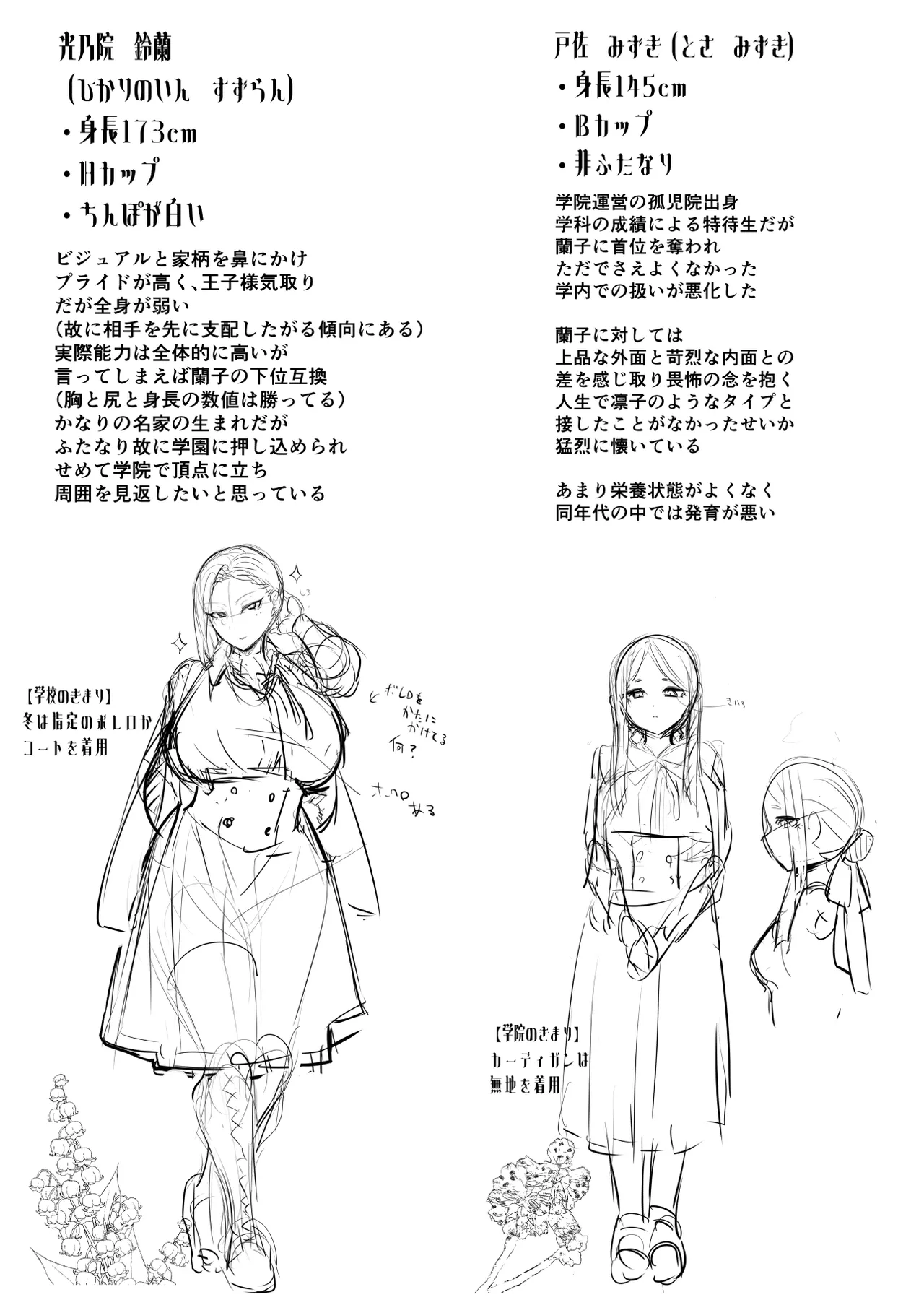 Hijiri Futanari Jogakuin no Imposter page 61 original parody - futanari kissing hentai manga - read online free