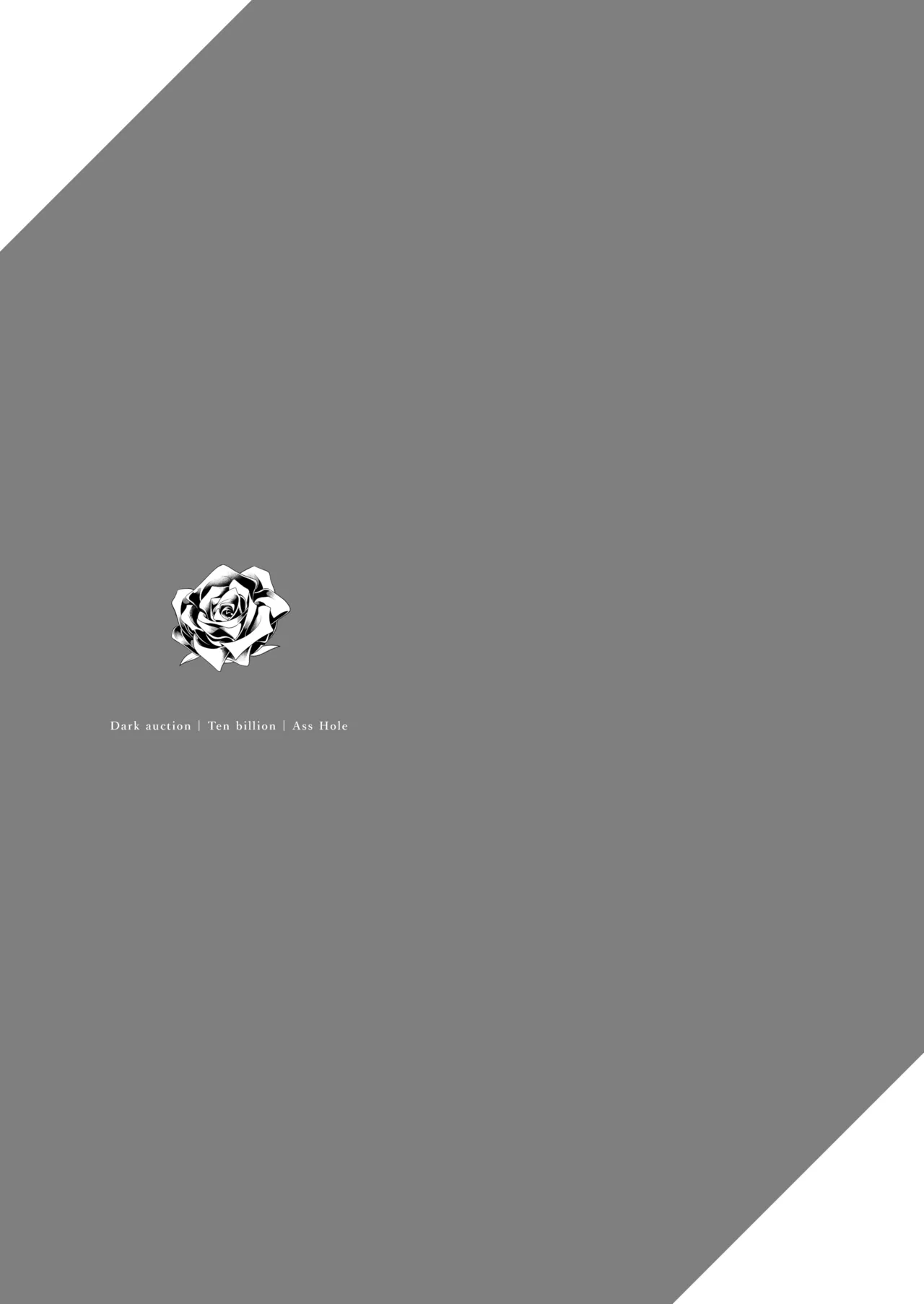 Yamioku 100-oku Ketsu no Oku | Dark auction  Ten billion  Ass hole page 94 original parody - big penis stockings hentai manga - read online free