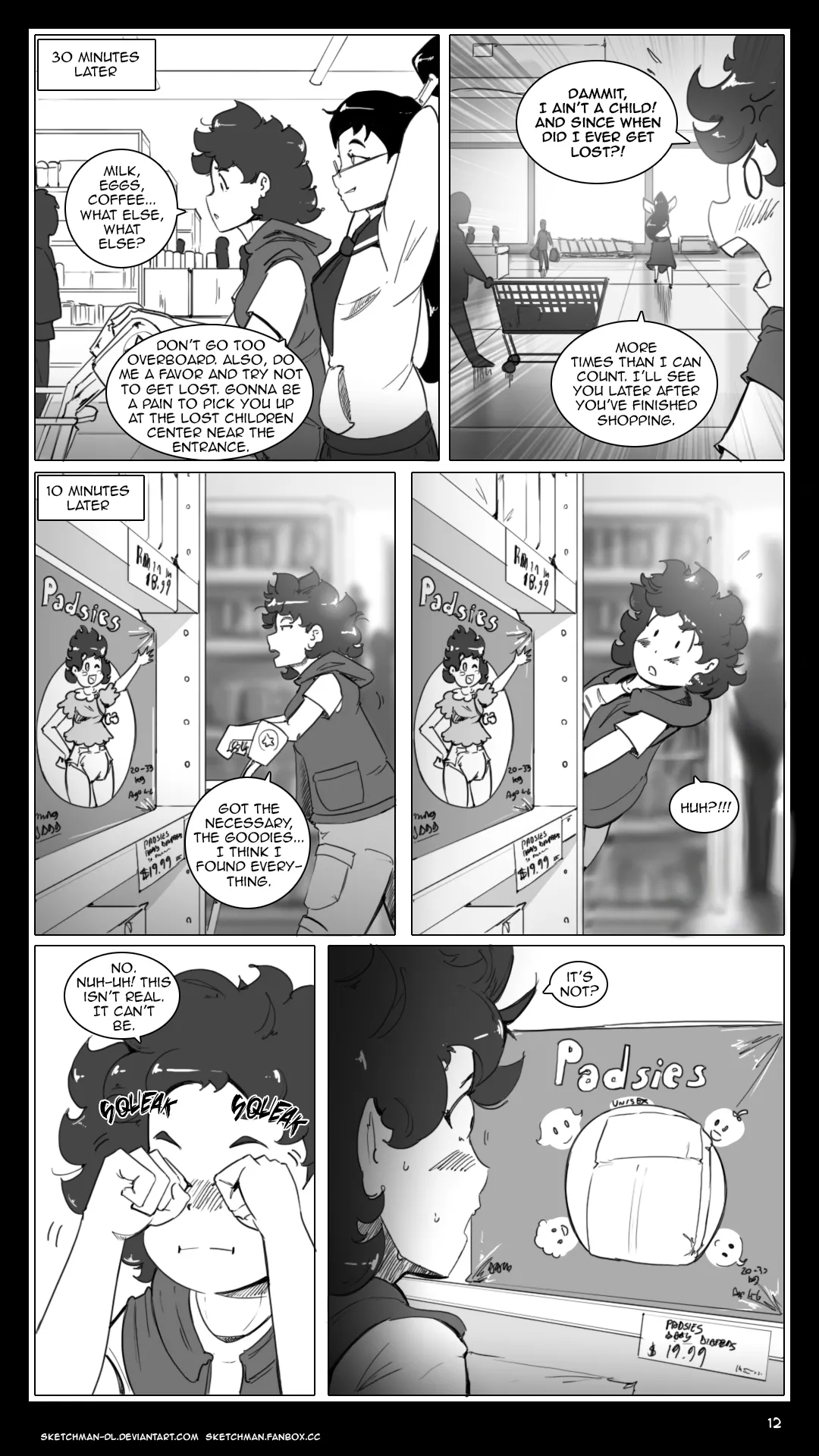 Sketchman new comic page 12 - infantilism comic hentai manga - read online free
