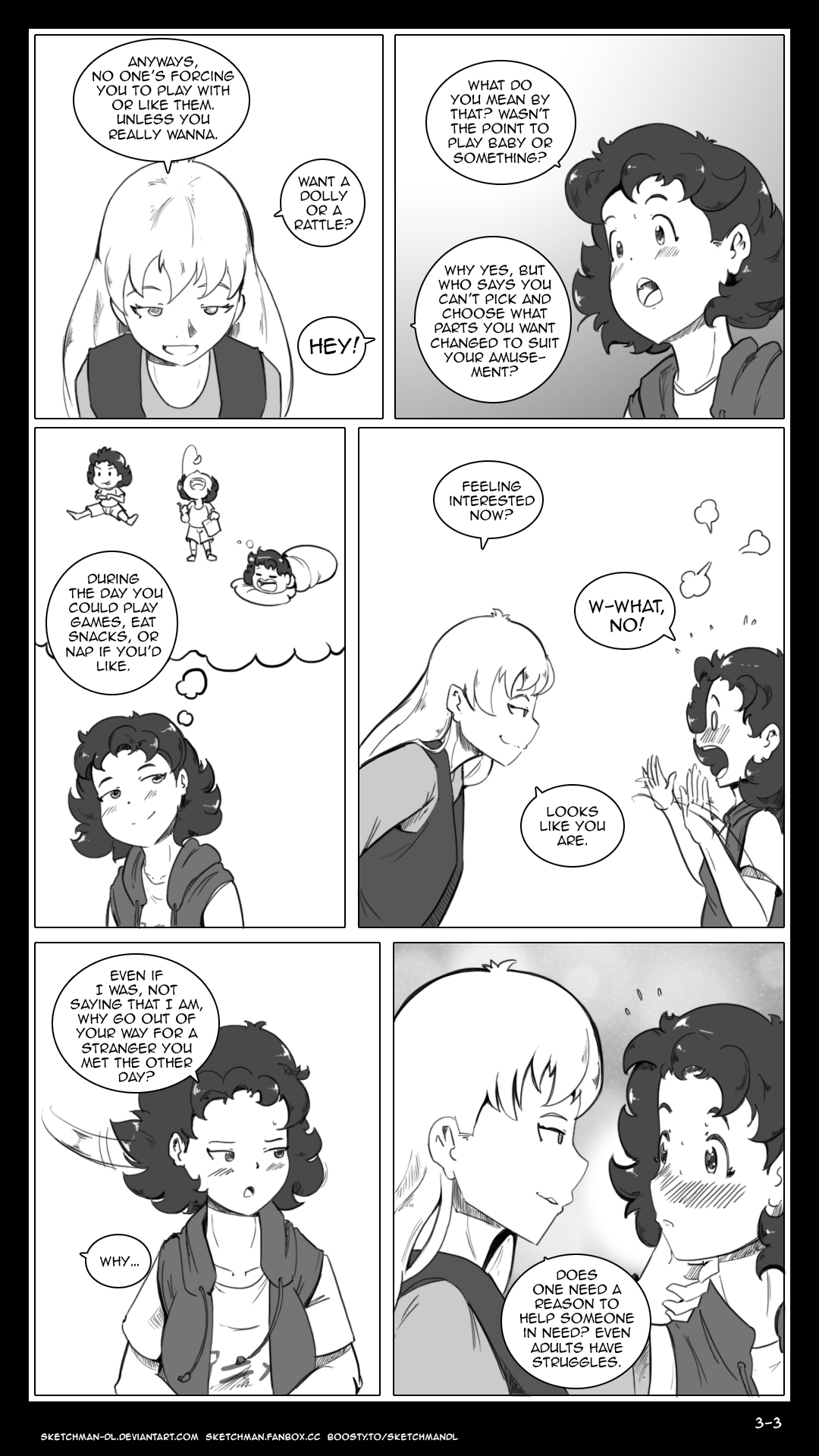 Sketchman new comic page 35 - infantilism comic hentai manga - read online free
