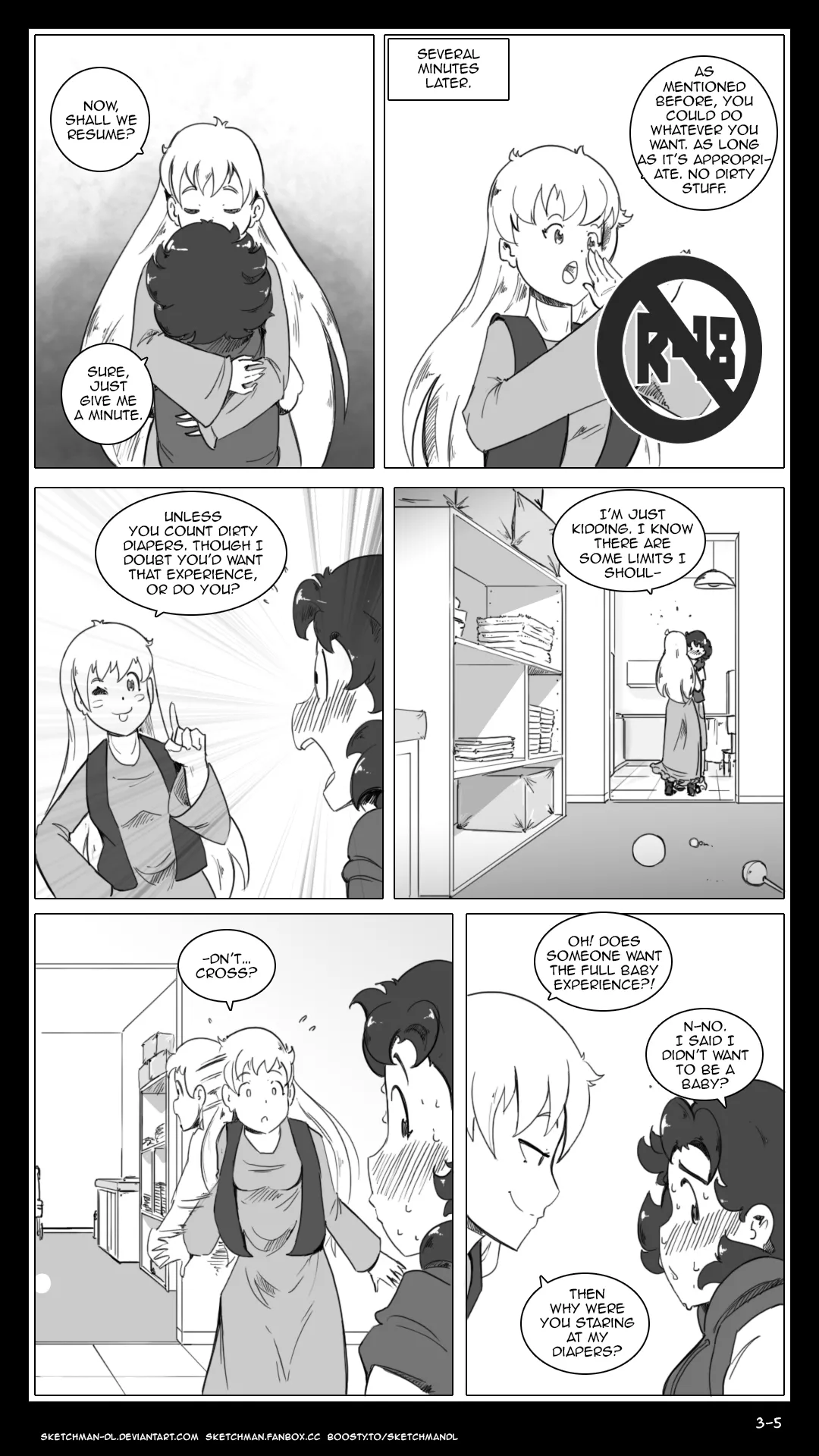 Sketchman new comic page 37 - infantilism diaper hentai manga - read online free