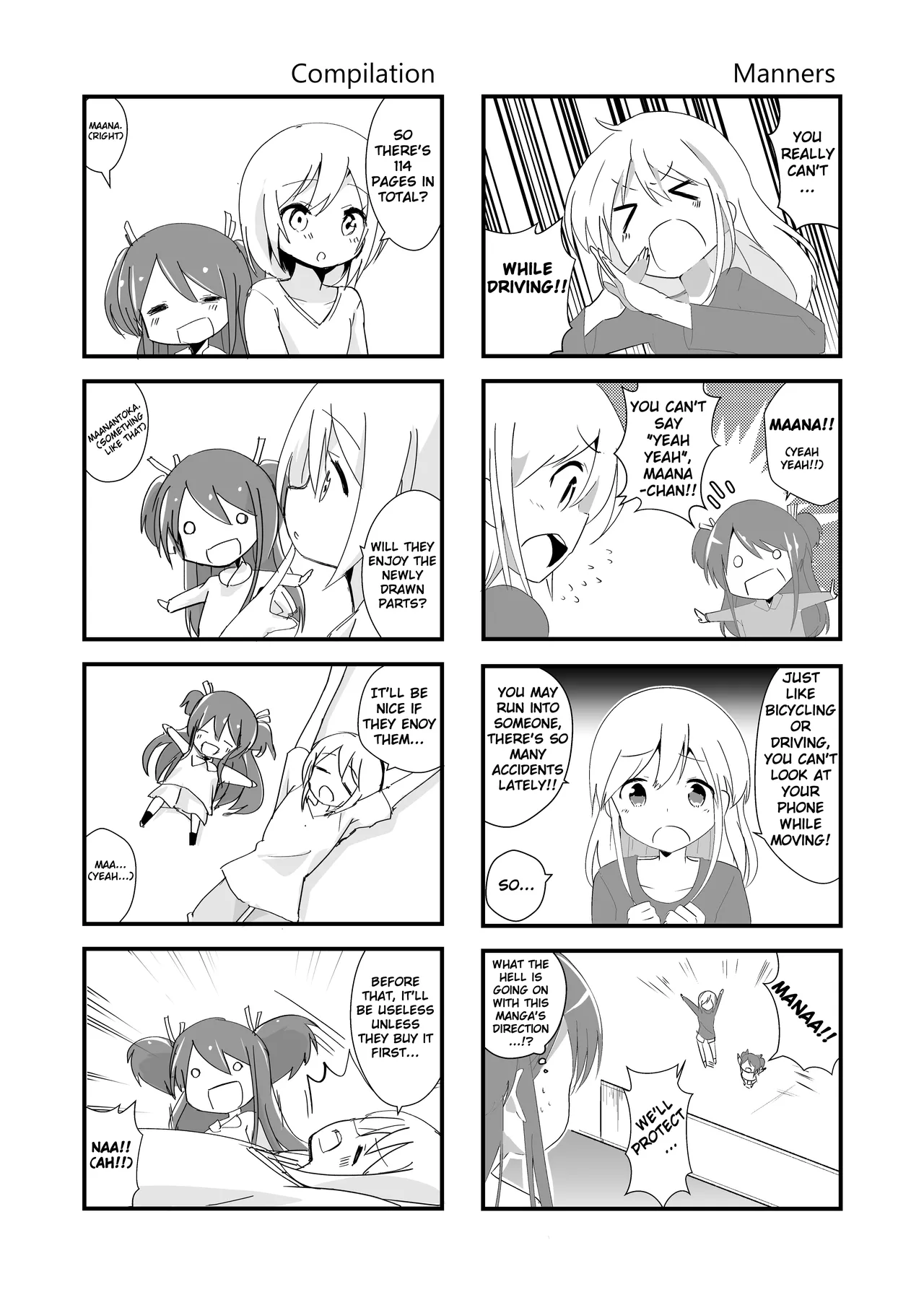 Jikkakuchou Hokan no Mana page 111 original parody - yuri females only hentai manga - read online free