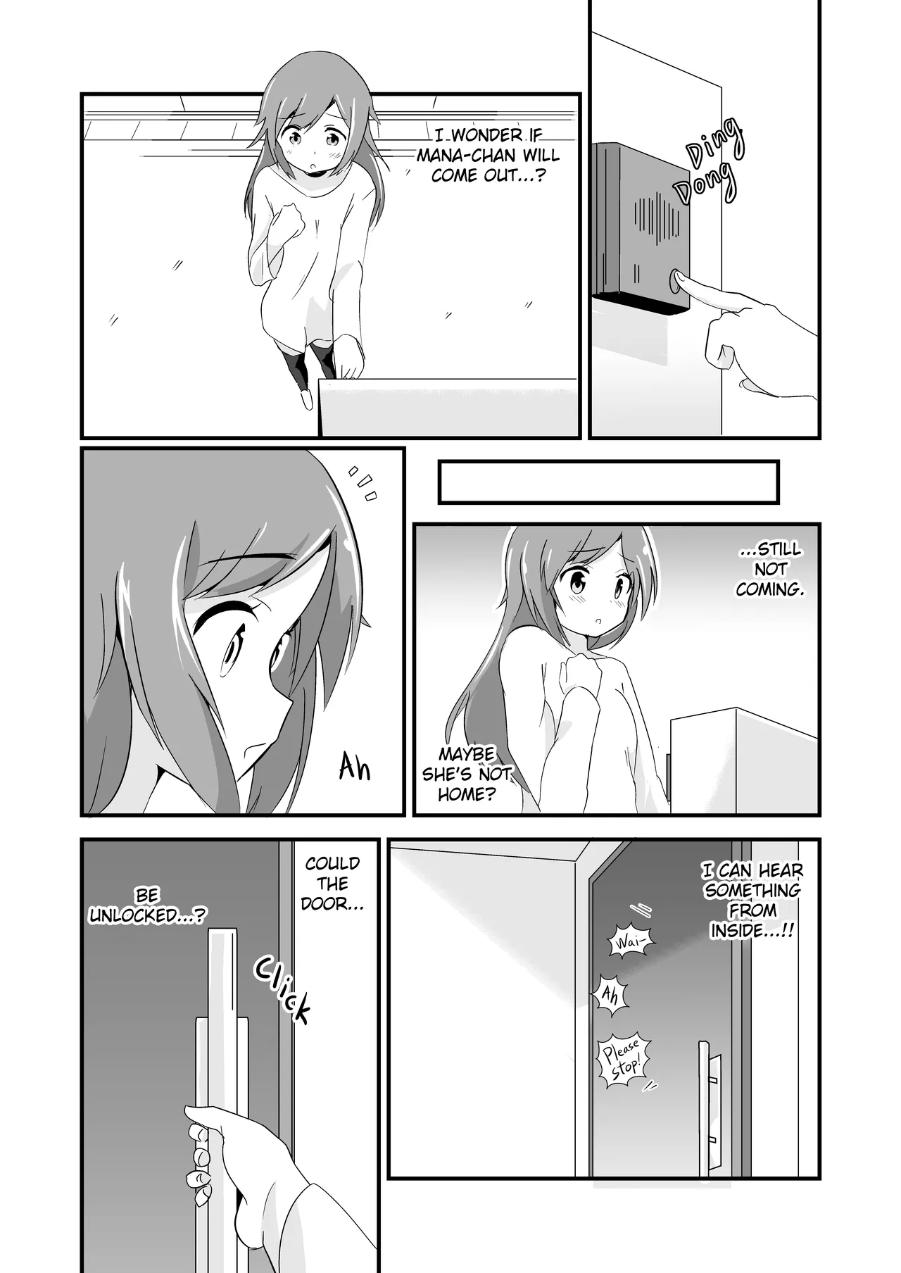 Jikkakuchou Hokan no Mana page 61 original parody - yuri females only hentai manga - read online free