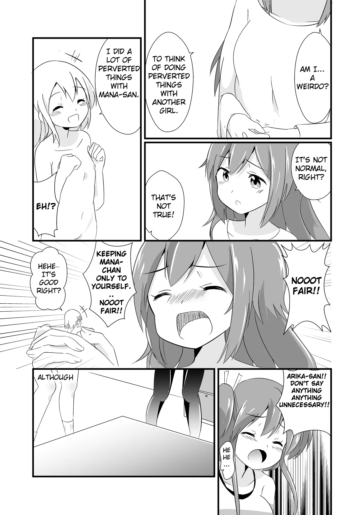 Jikkakuchou Hokan no Mana page 67 original parody - yuri females only hentai manga - read online free