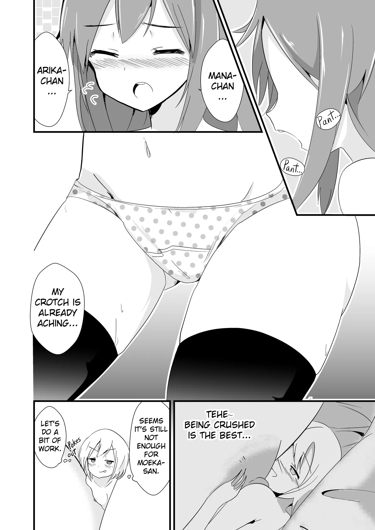 Jikkakuchou Hokan no Mana page 74 original parody - yuri females only hentai manga - read online free