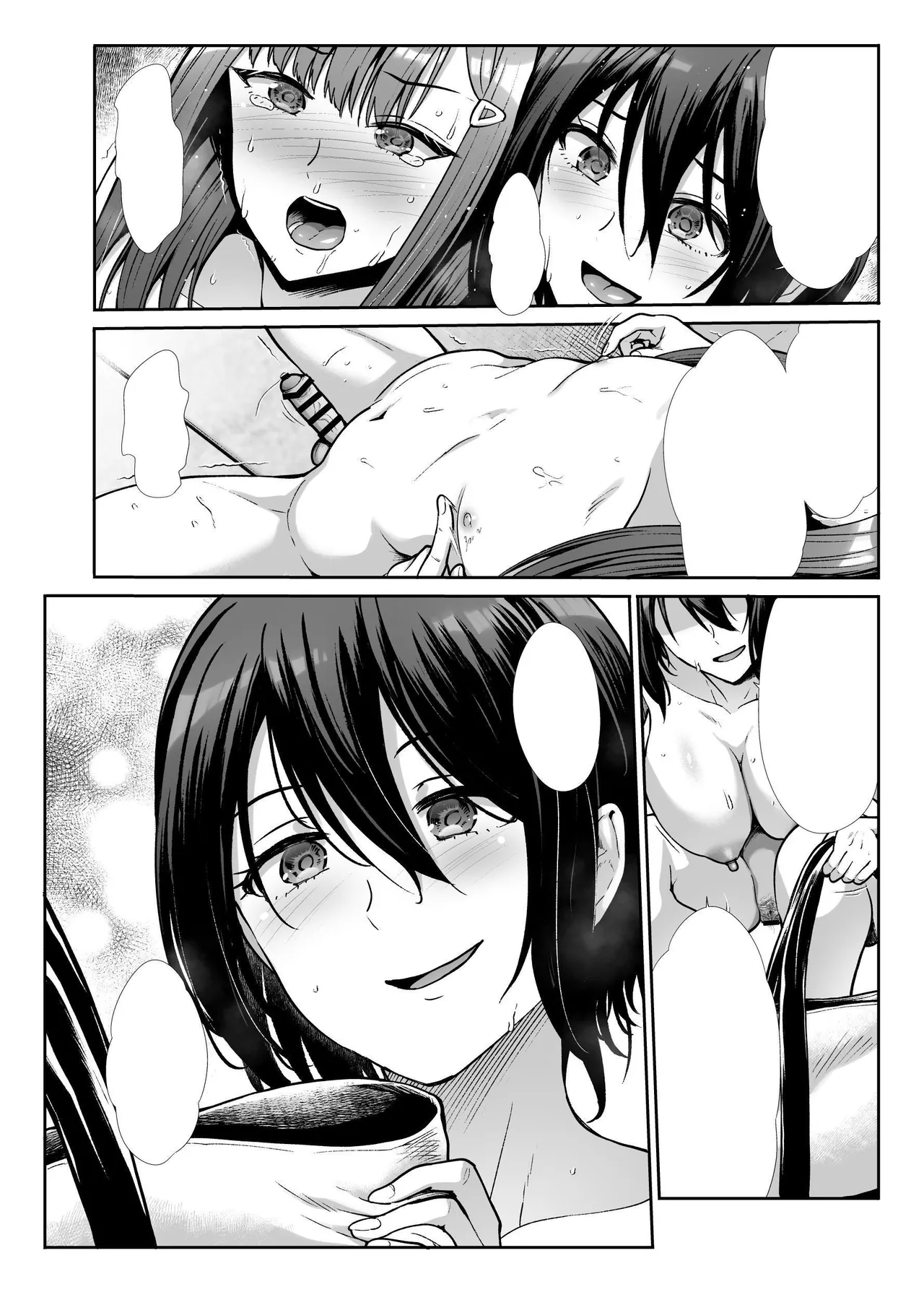Downer Onee-sama wa Mae mo Ushiro mo Aishitai | Languid Lady Wants Make Love To Both The Front & Behind page 125 original parody - sole female sole male hentai manga - read online free