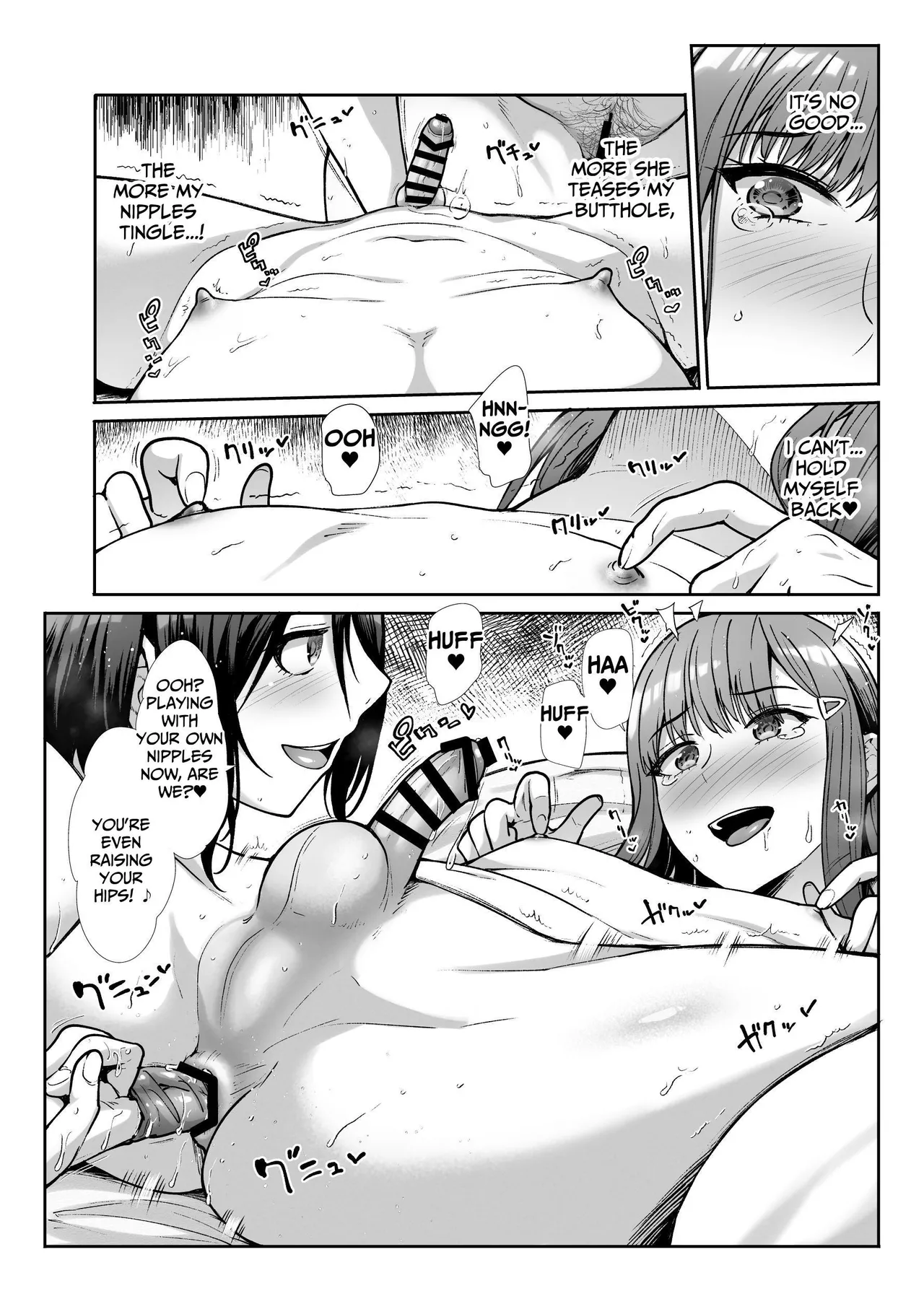 Downer Onee-sama wa Mae mo Ushiro mo Aishitai | Languid Lady Wants Make Love To Both The Front & Behind page 55 original parody - sole female sole male hentai manga - read online free
