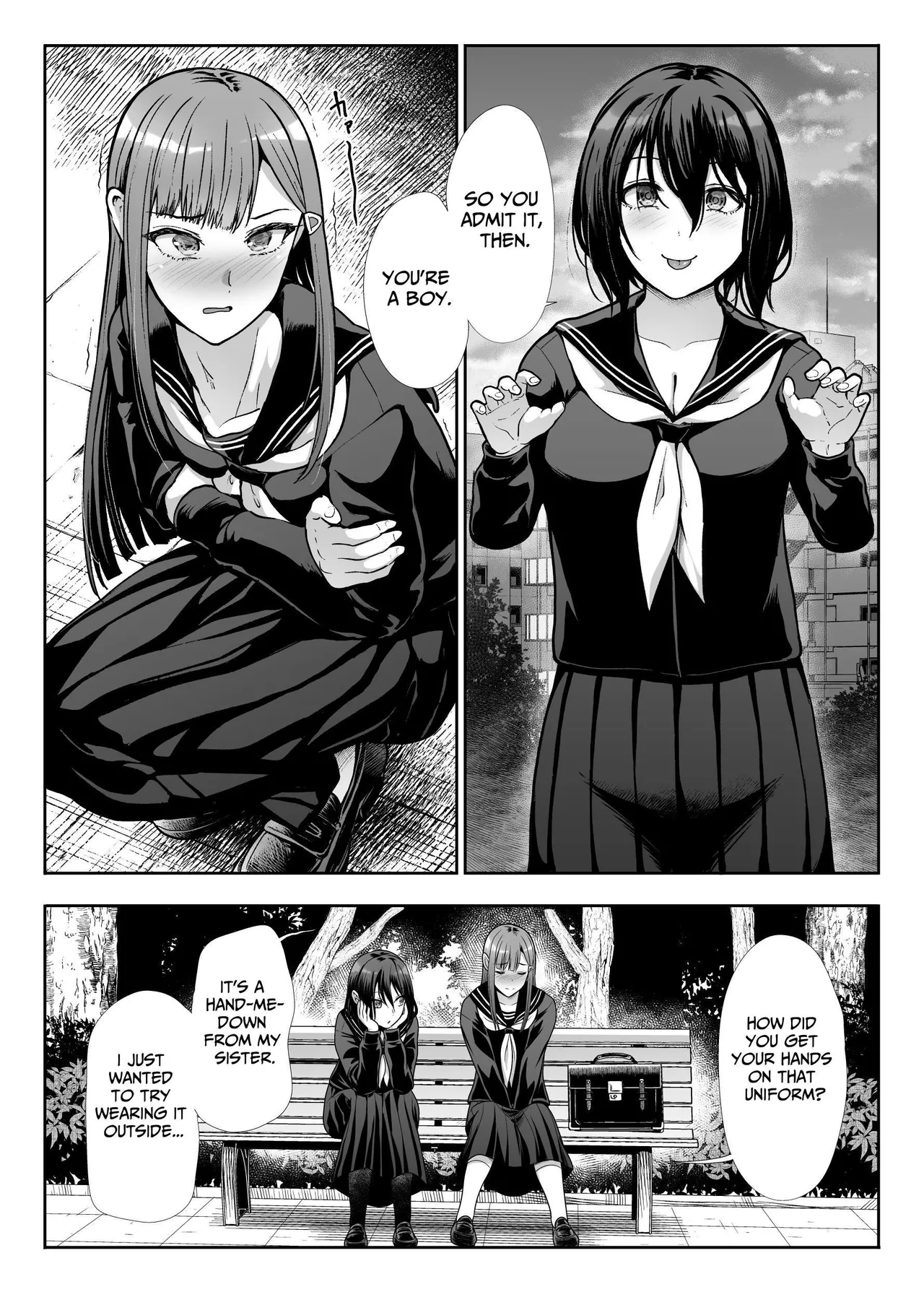 Downer Onee-sama wa Mae mo Ushiro mo Aishitai | Languid Lady Wants Make Love To Both The Front & Behind page 9 original parody - sole female sole male hentai manga - read online free