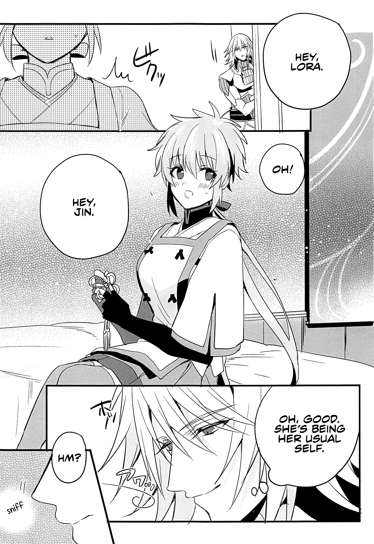 Kishi-sama Shitagi Jijou page 13 featuring jin xenoblade chronicles 2 parody - stockings lingerie hentai manga - read online free