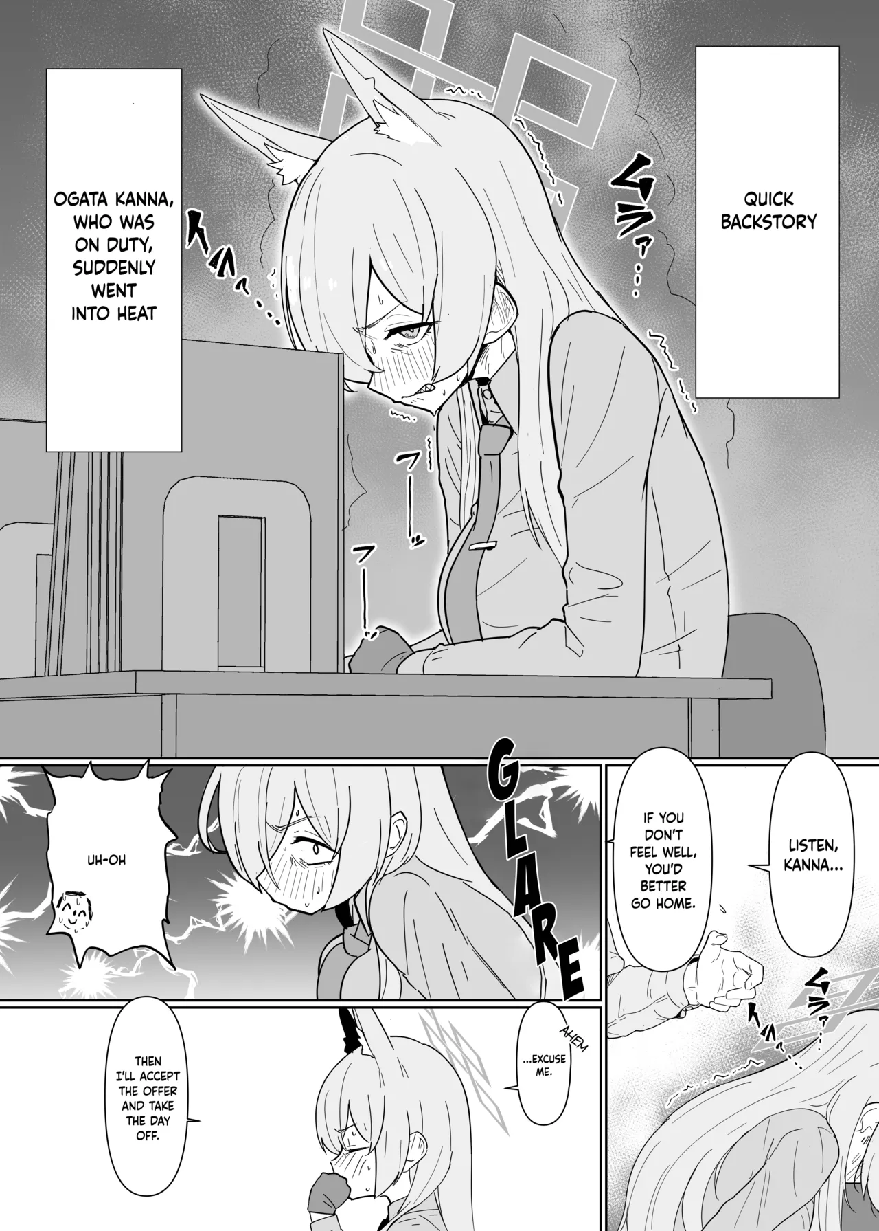 Page 3 of [The HORIZON (Tsurugi)] Hatsujouki Kouan Kyokuchou Norainu Yuuwaku Maji Koubi (Blue Archive) [Digital] [English] [MrVoldo]