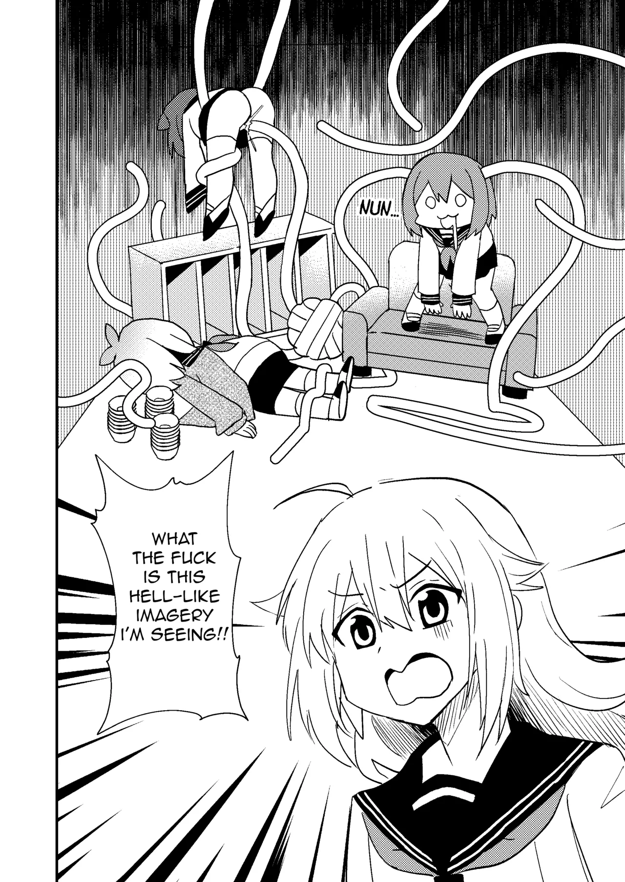 Page 4 of [Kazbox (Kazma)] Shikanoko Shikoshiko Ude Panpan | Shikanoko Rubbing Her Cock (Shikanoko Nokonoko Koshitantan) [English] [Digital]