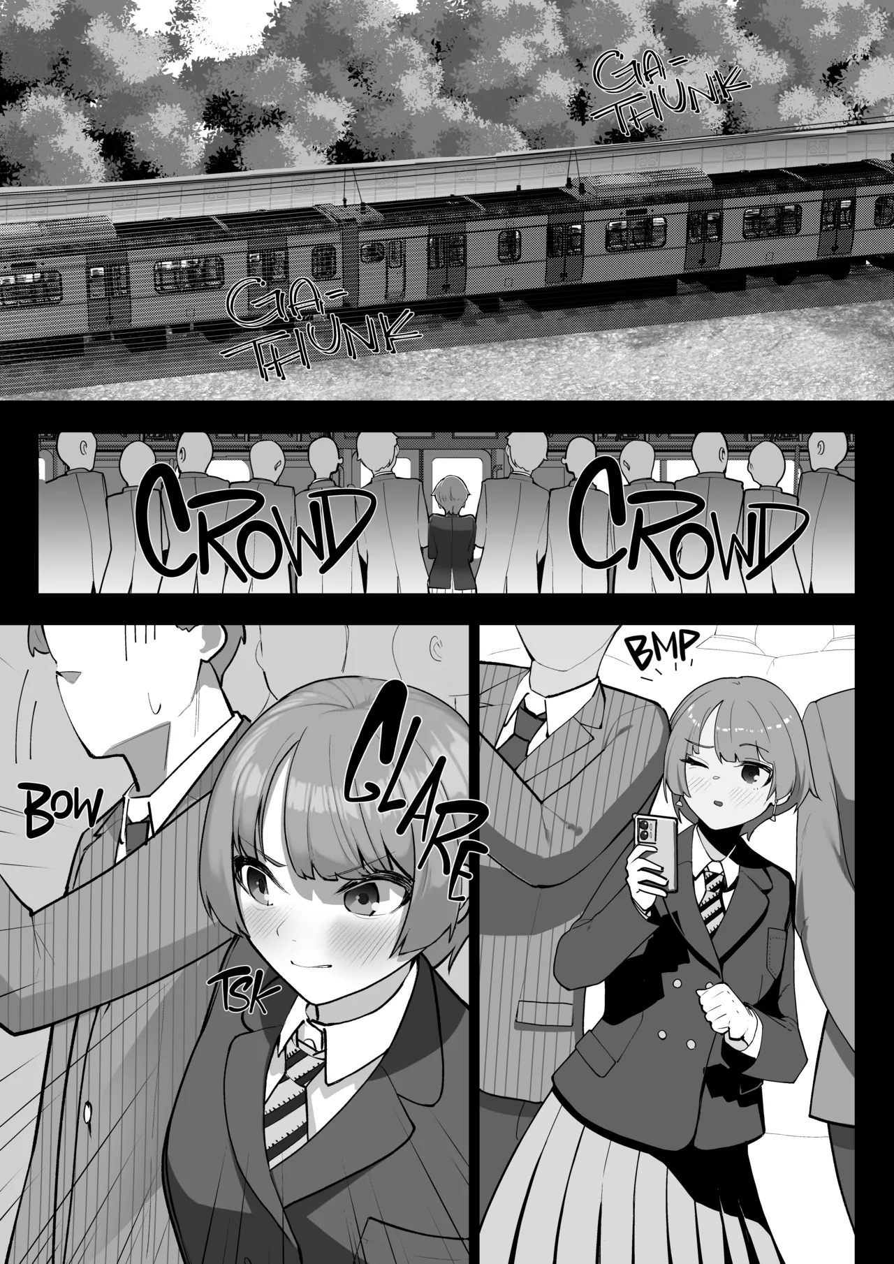 Page 3 of [Shuuchi no Jijitsu (Takamura)] Manin Densha | Full Train [English] [Fap It Scans] [Decensored]