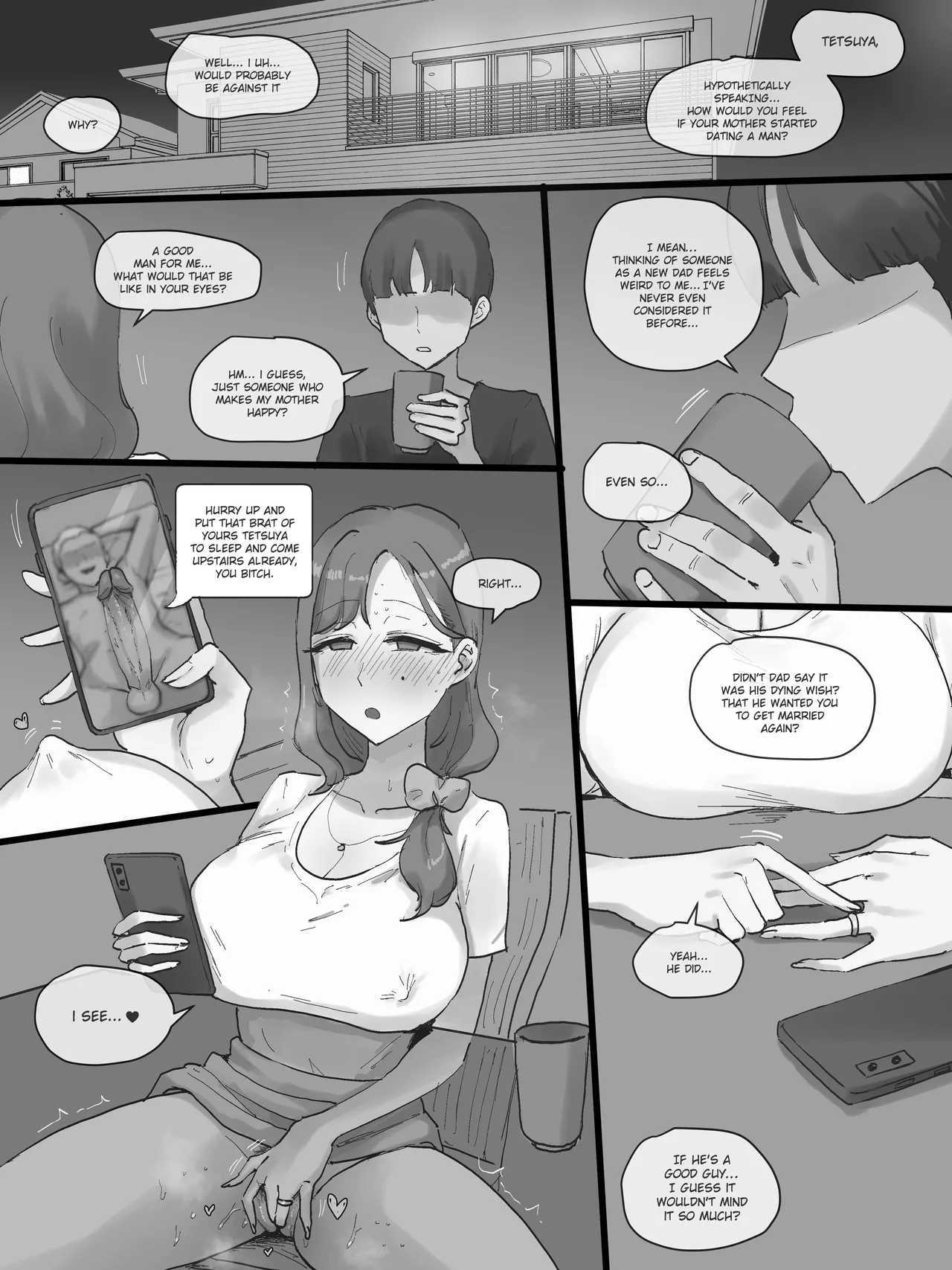 Motherly page 56 original parody - milf sweating hentai manga - read online free