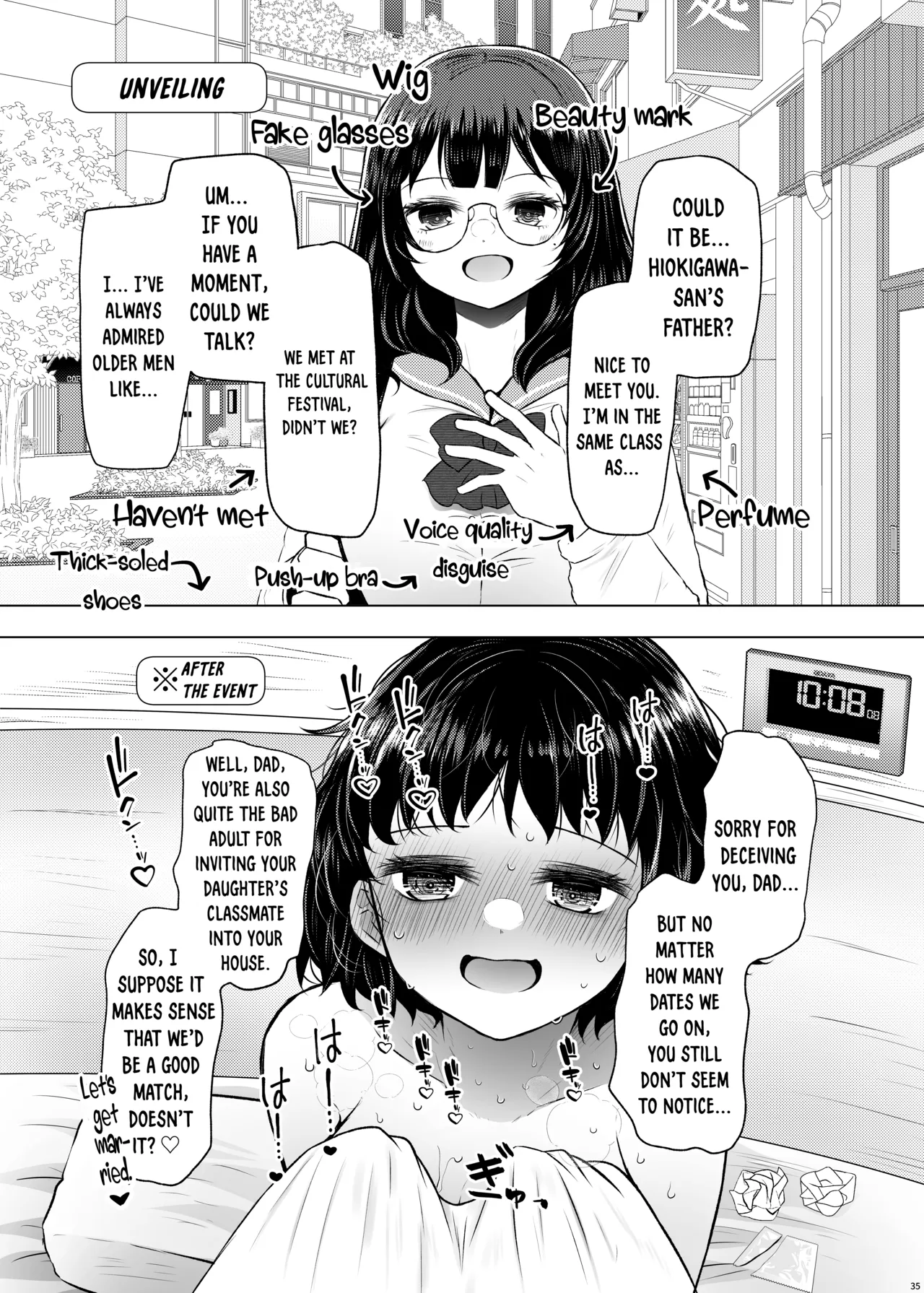 Idensei Shikkan no Risk ga Nai nara Papa to Kozukuri Shite mo Ii yo ne 3 page 35 original parody - pregnant full censorship hentai manga - read online free