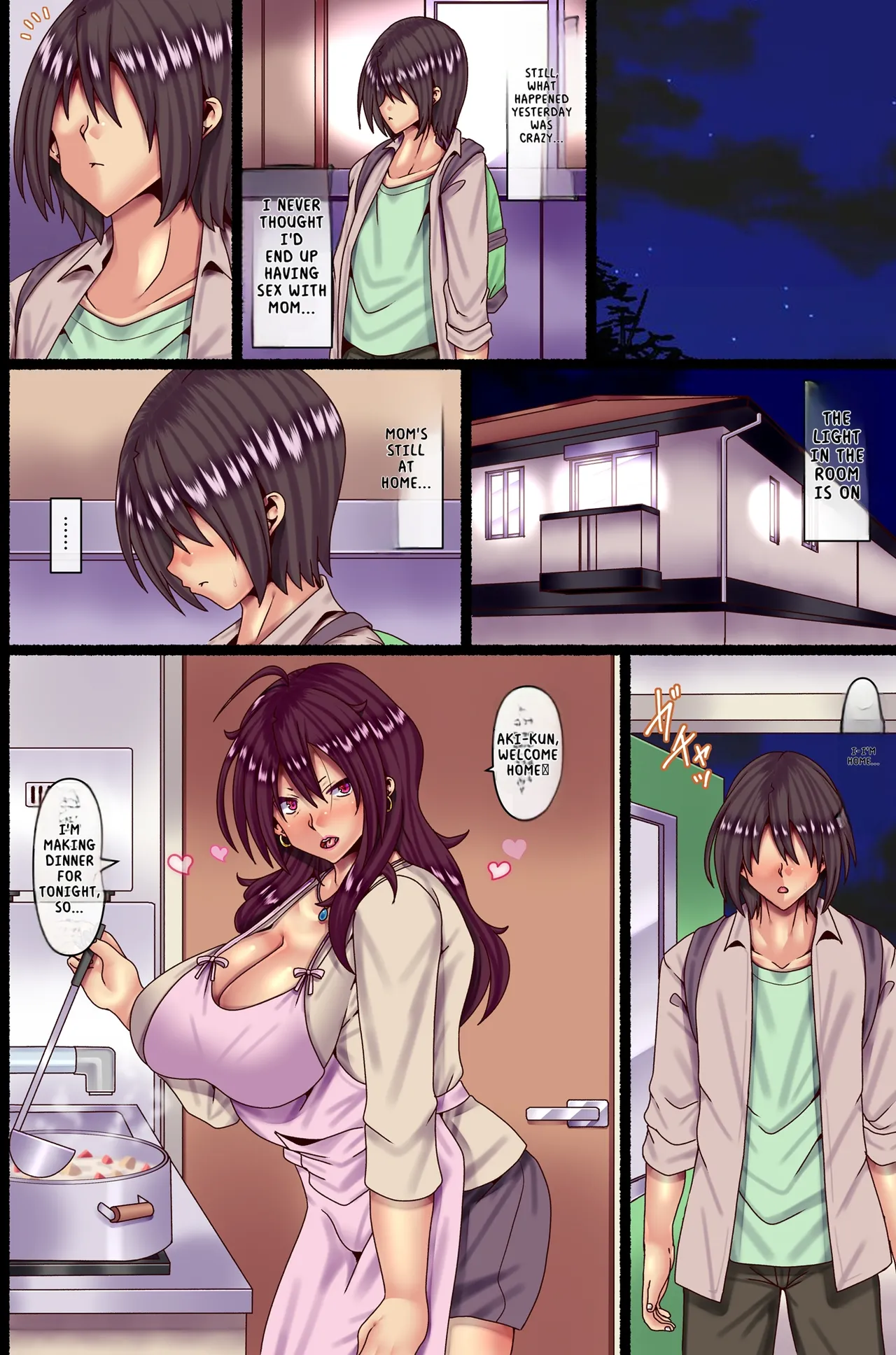 Otokoun nai Hahaoya ni Koi o Shite Ninshinsasete... | Luck with Men even if you Fall in Love with your Mother and get her Pregnant page 17 original parody - sole female sole male hentai manga - read online free