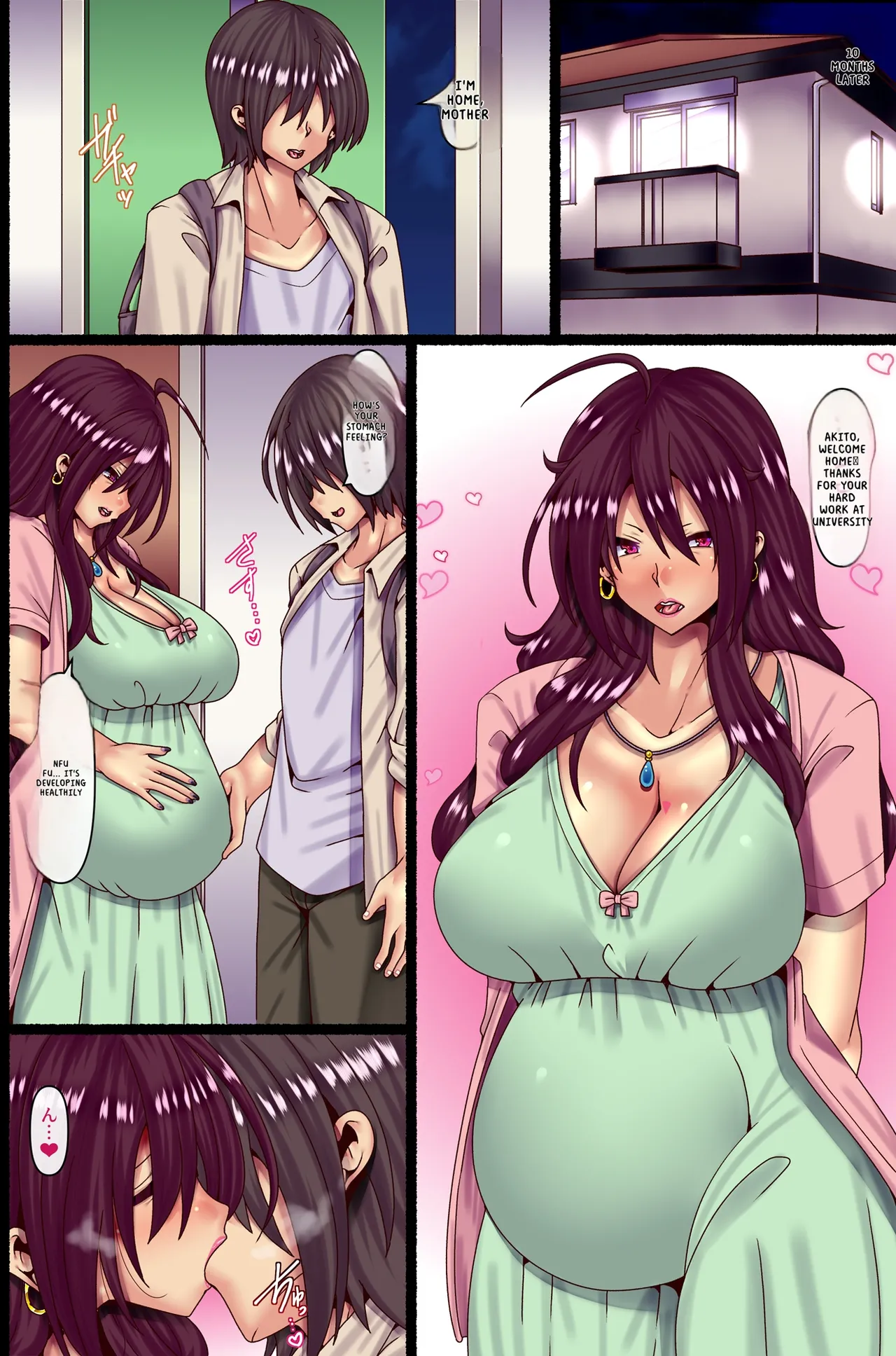 Otokoun nai Hahaoya ni Koi o Shite Ninshinsasete... | Luck with Men even if you Fall in Love with your Mother and get her Pregnant page 29 original parody - sole female sole male hentai manga - read online free