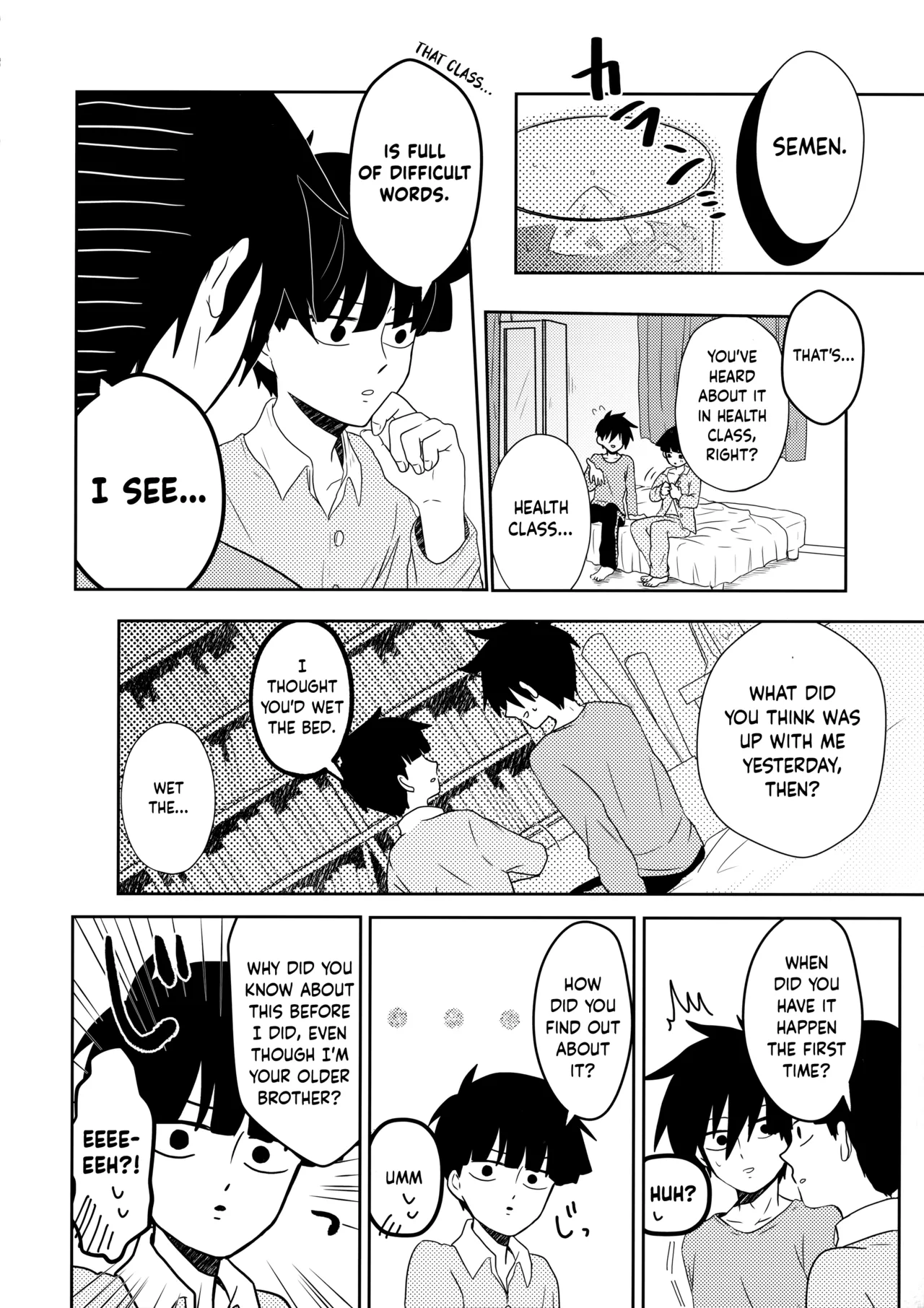 Tatoeba Sore wa Bokutachi no page 33 featuring shigeo kageyama mob psycho 100 parody - incest yaoi hentai manga - read online free