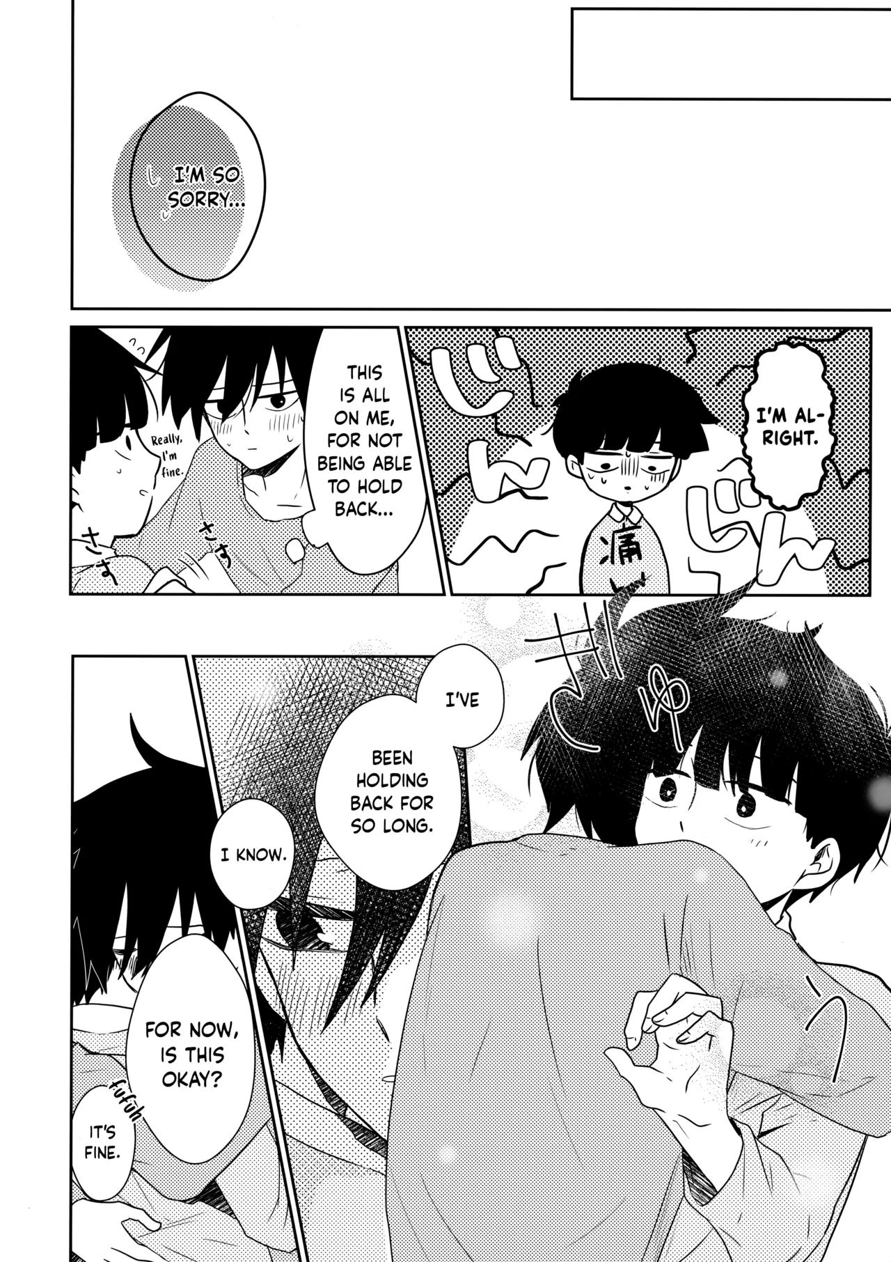 Tatoeba Sore wa Bokutachi no page 45 featuring shigeo kageyama mob psycho 100 parody - incest yaoi hentai manga - read online free