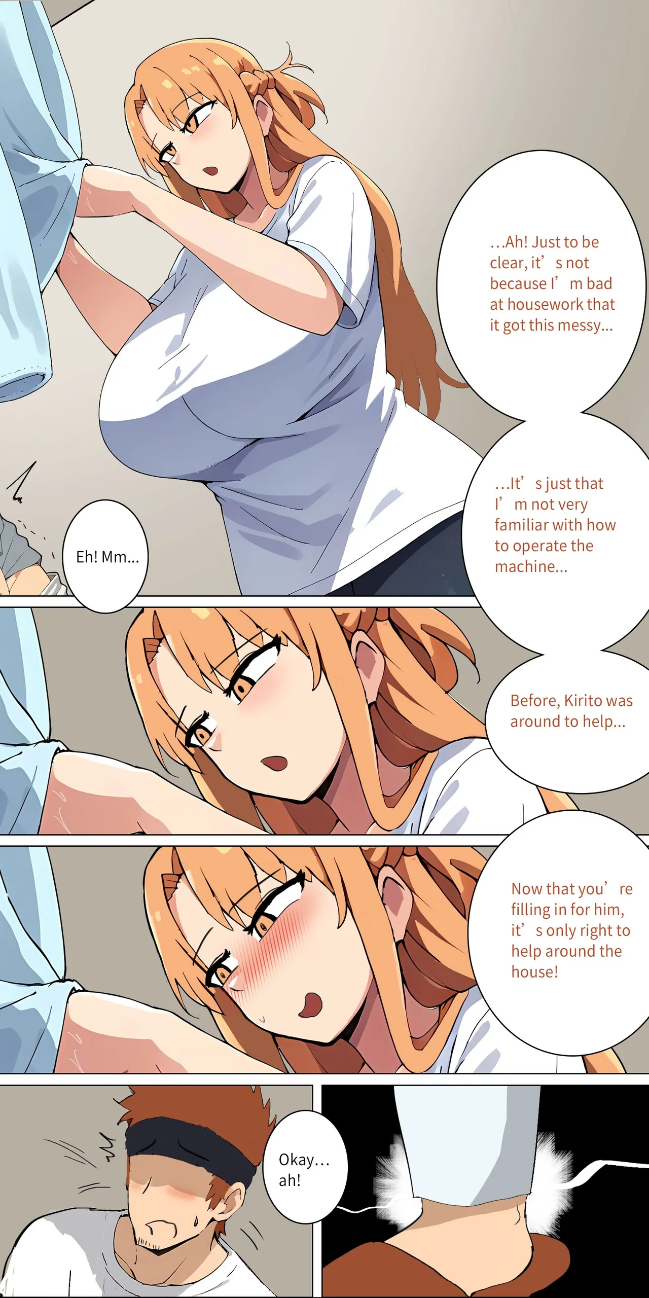 Asuna family 1-30 page 125 featuring yui sword art online parody - milf big breasts hentai manga - read online free